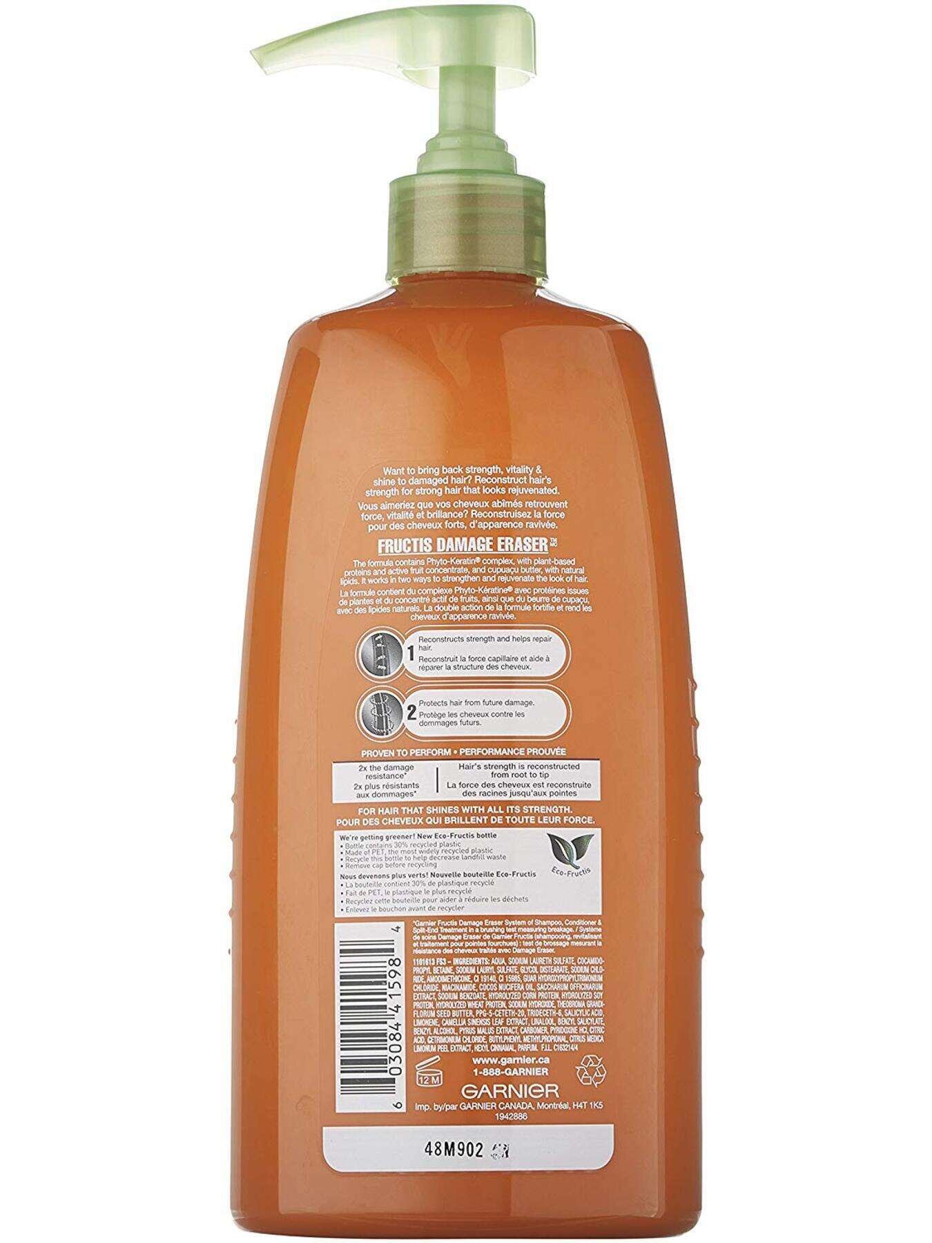 garnier shampoo fructis damage eraser shampoo 1 l 603084415984 t2