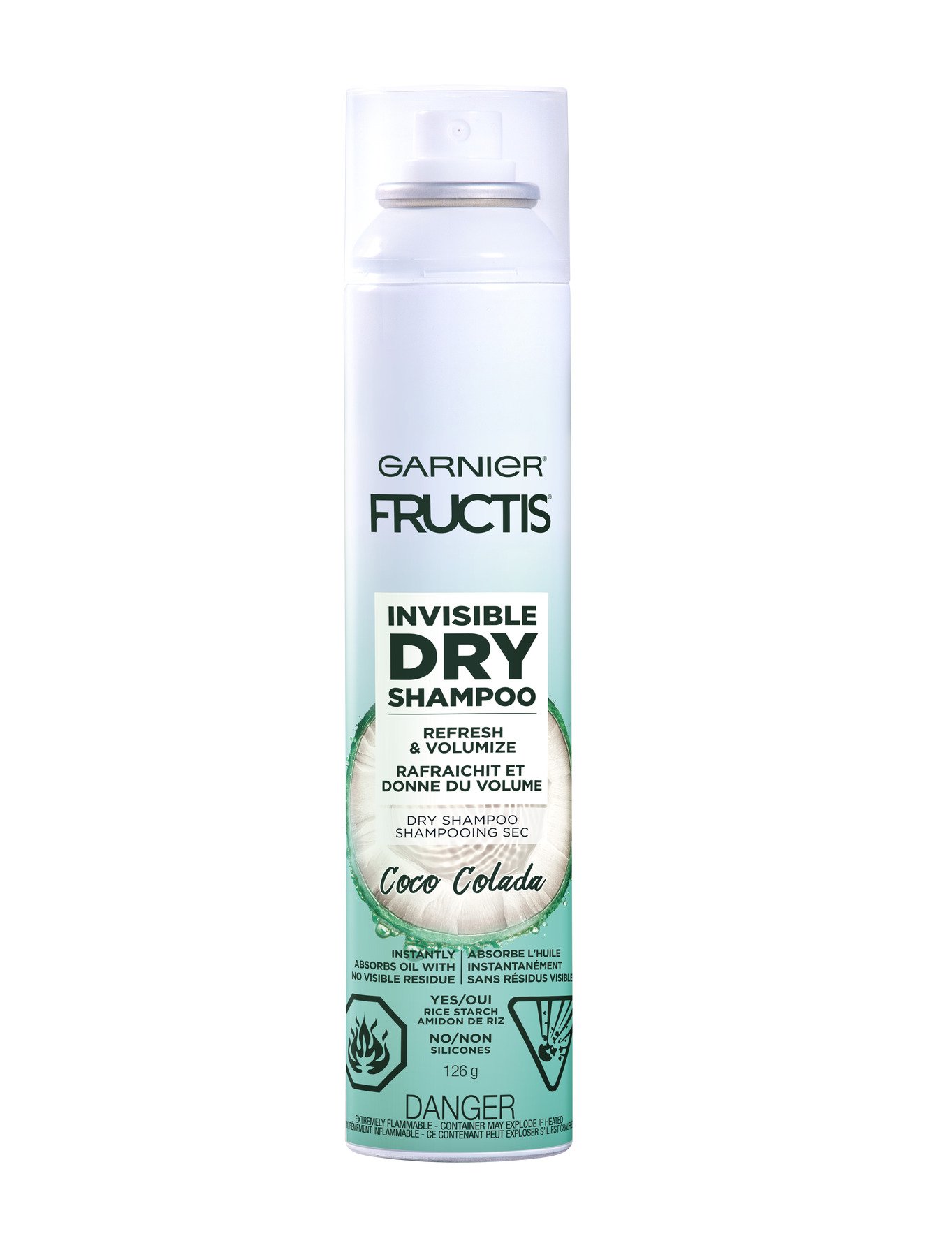 deres Ændringer fra optager Dry Shampoo Coco, 200 mL | Garnier Fructis