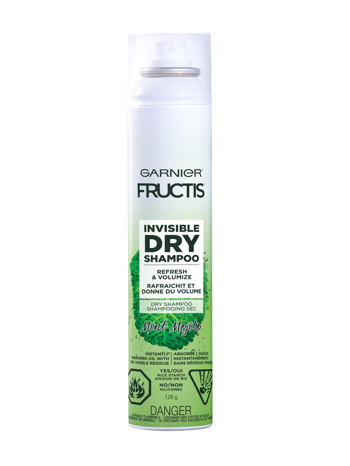 Etna Ark mentalitet Dry Shampoo Mint, 200 mL | Garnier Fructis