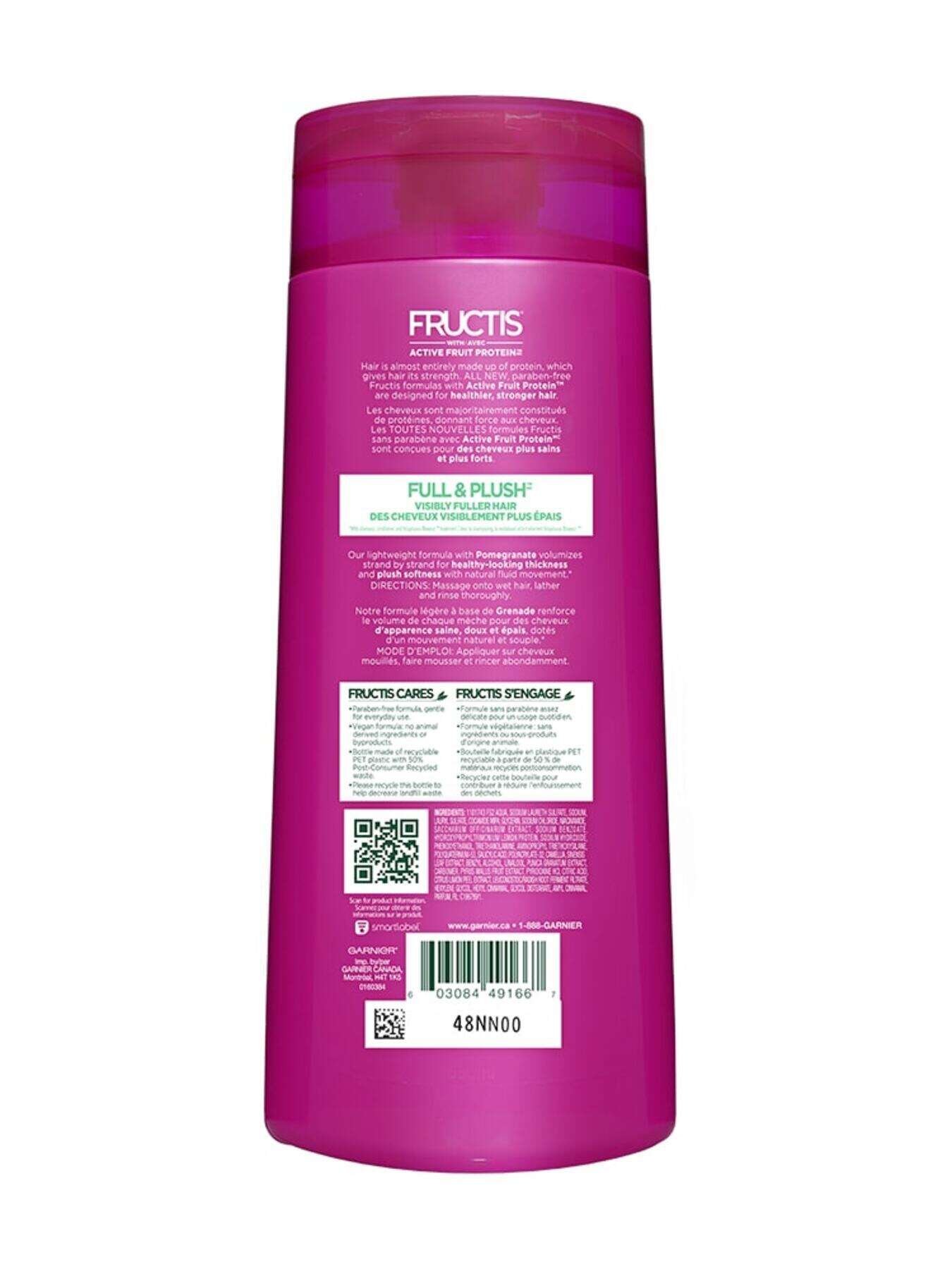 garnier shampoo fructis full plush shampoo 650 ml 603084491667 t2
