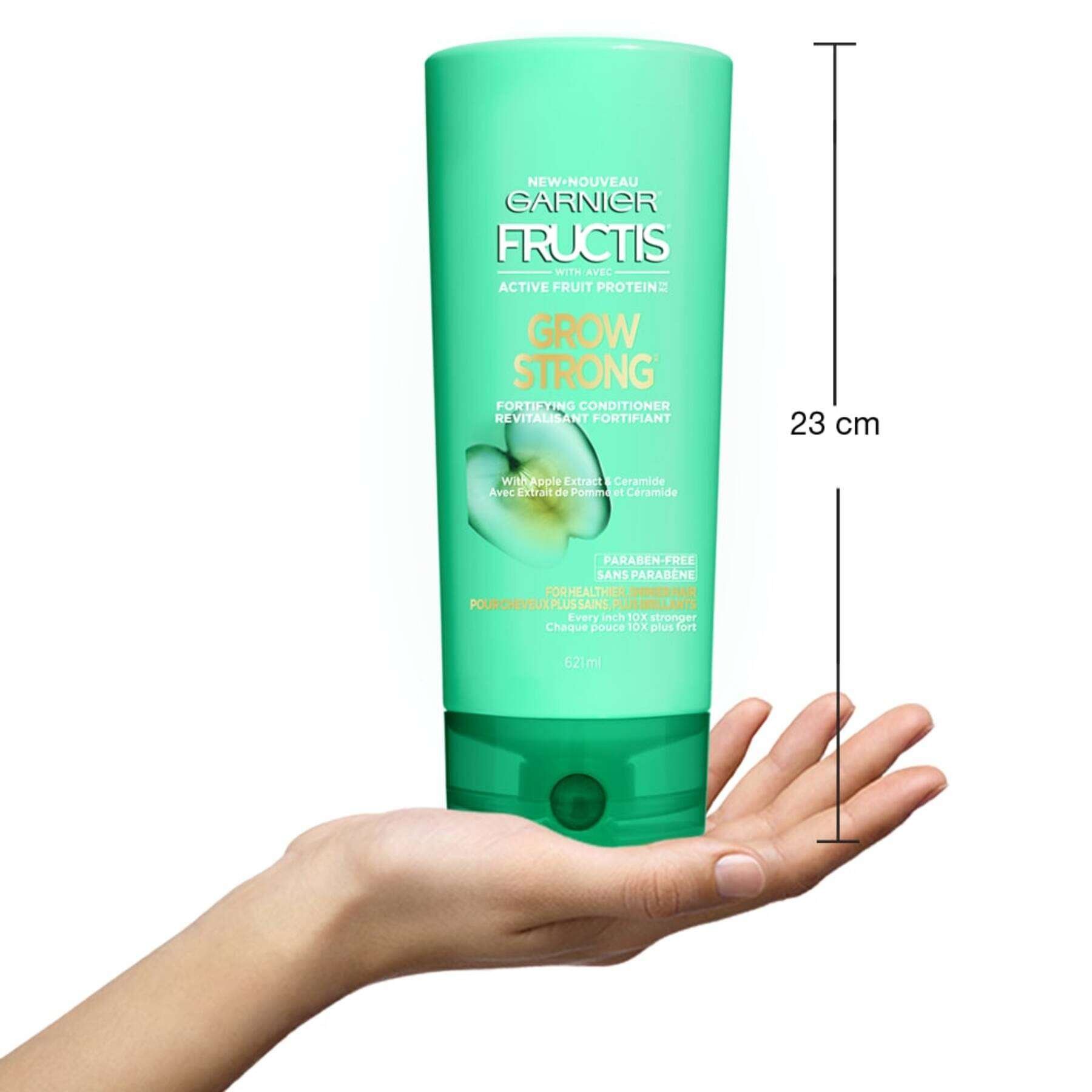 garnier hair conditioner fructis grow strong conditioner 621 ml 603084491872 inhand