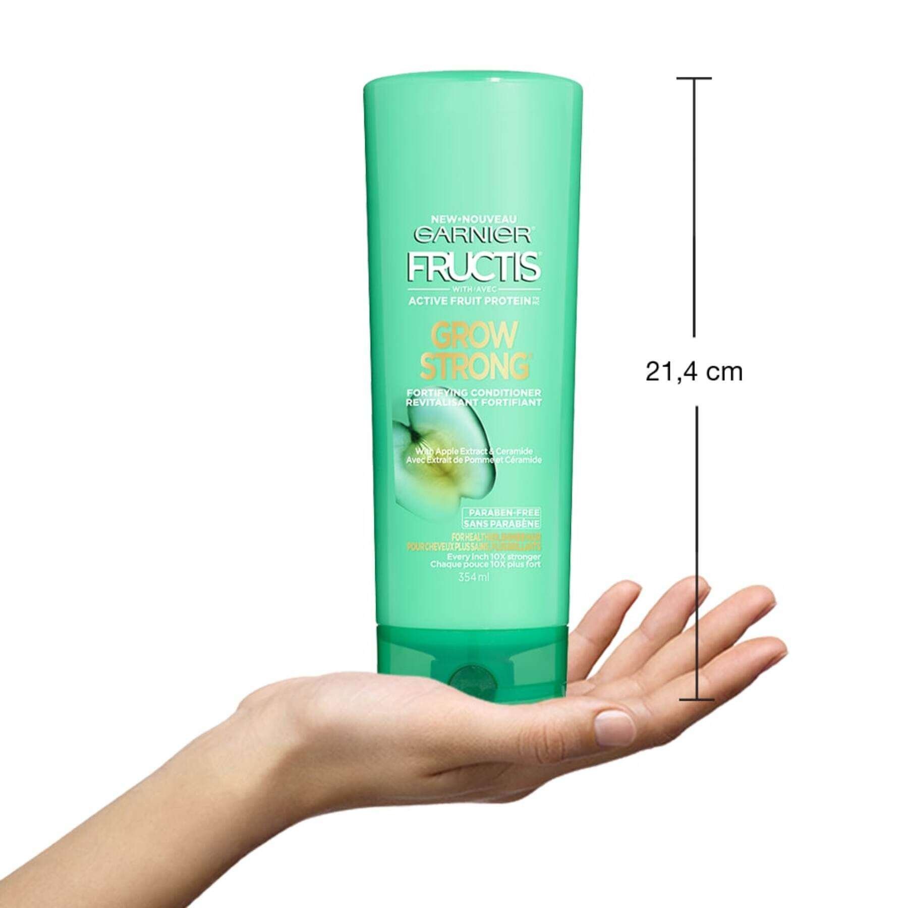 garnier hair conditioner fructis grow strong fortifying conditioner 354 ml 603084491841 inhand