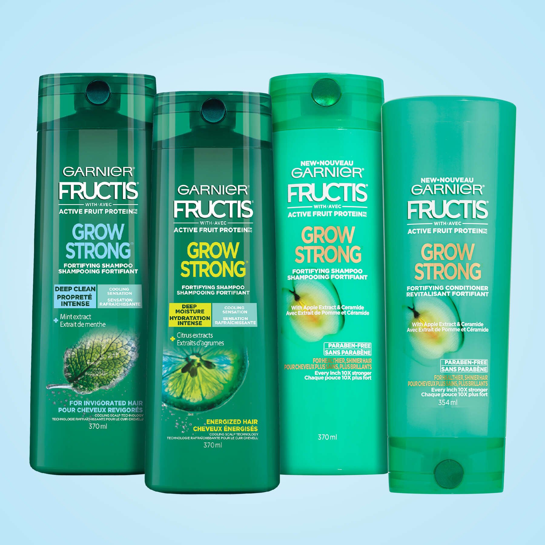 garnier shampoo fructis grow strong deep moisture shampoo 650 ml 603084560103 range