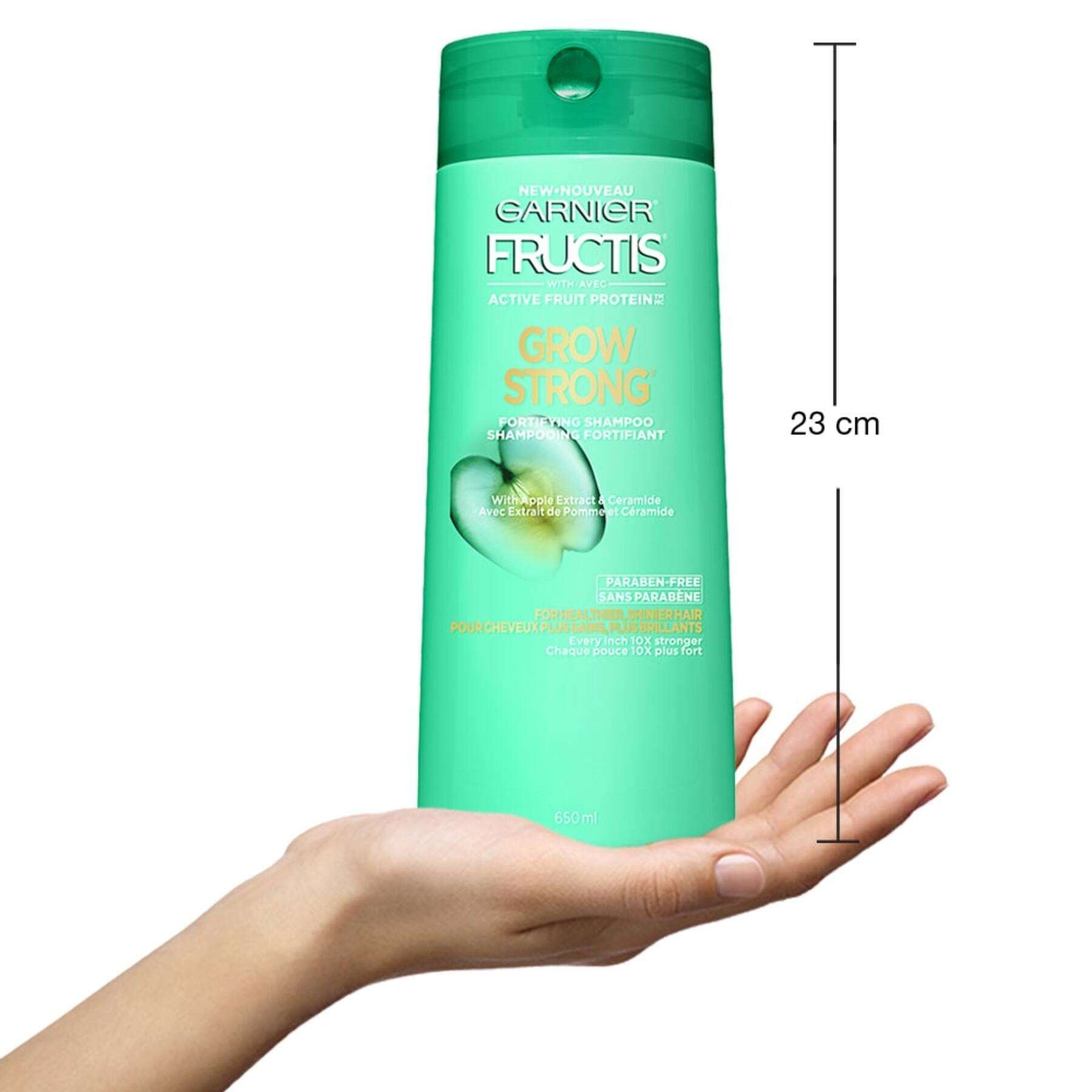 garnier shampoo fructis grow strong shampoo 650 ml 603084491865 inhand