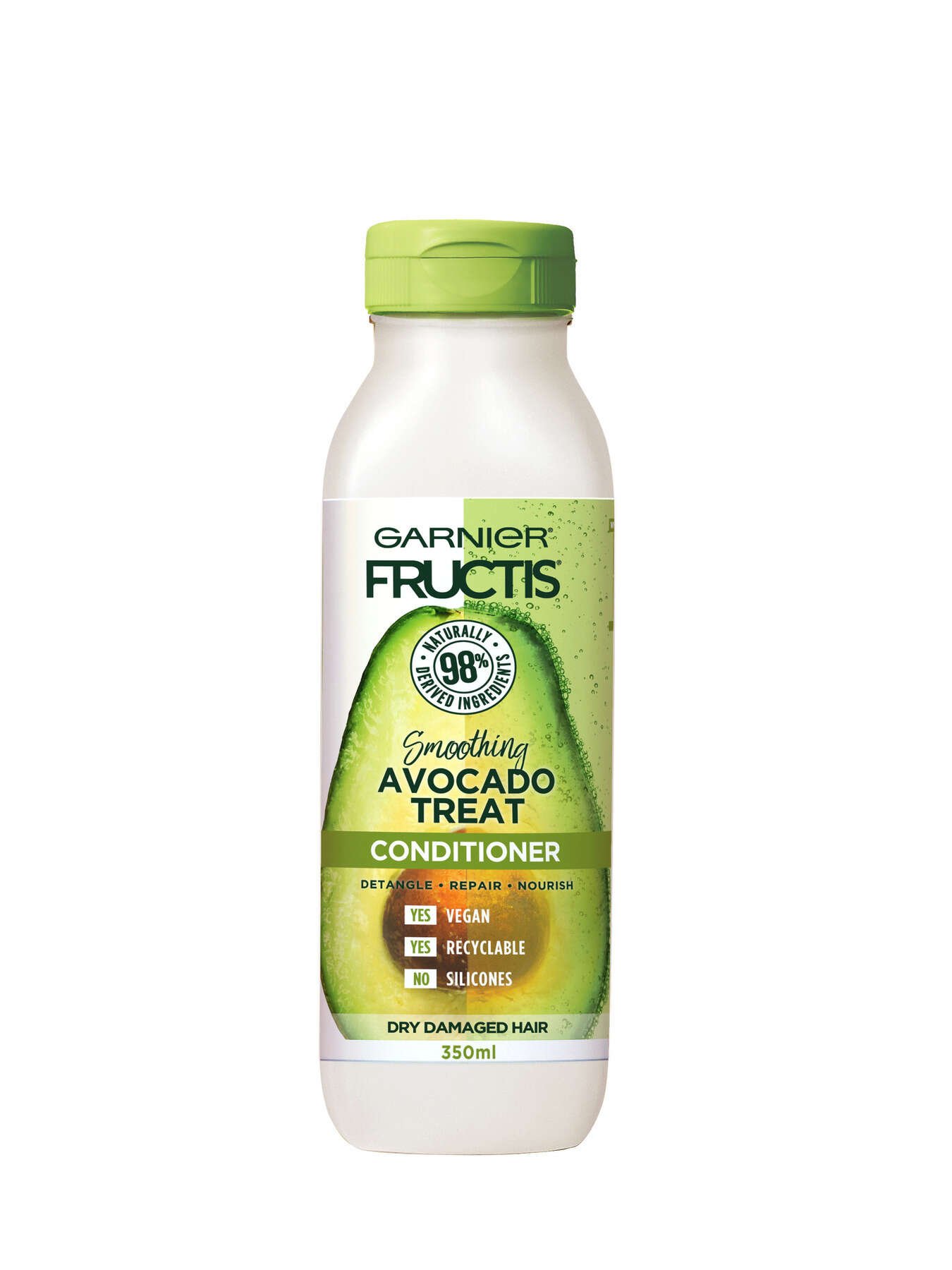garnier hair conditioner fructis hair treats avocado conditioner 350 ml 603084573677 t1