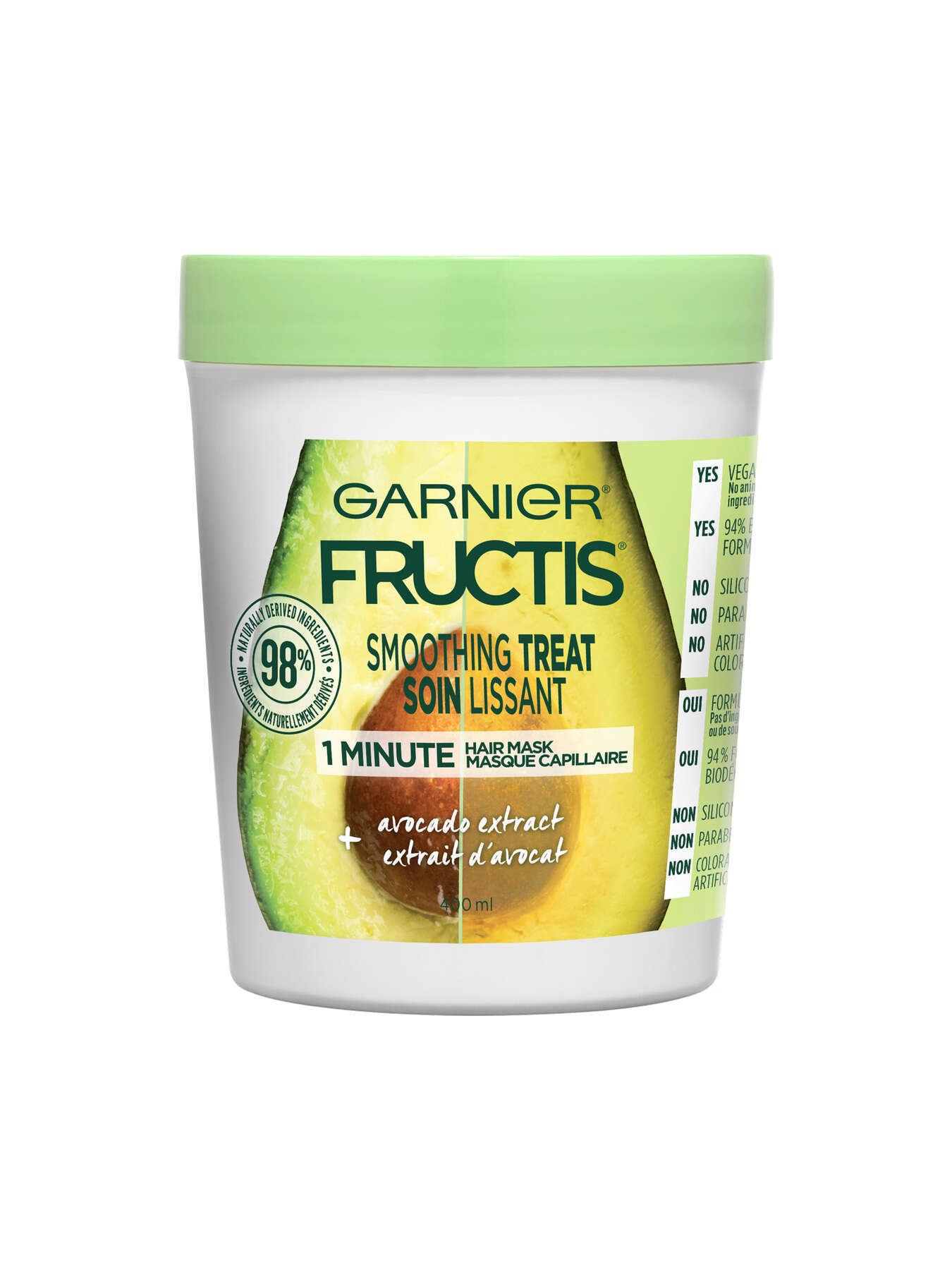 Smoothing Treat Avocado, 400 mL Garnier Fructis