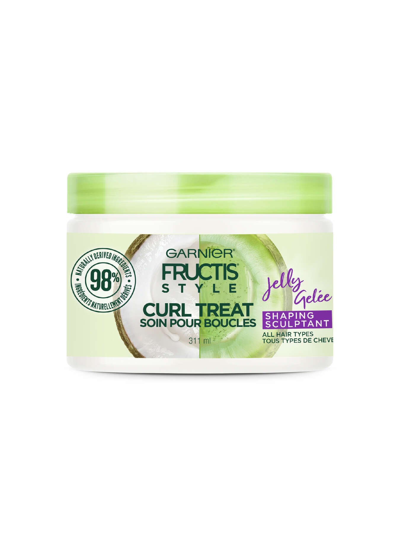 garnier hair mask fructis style curl treat jelly 311 ml 603084559619 t1