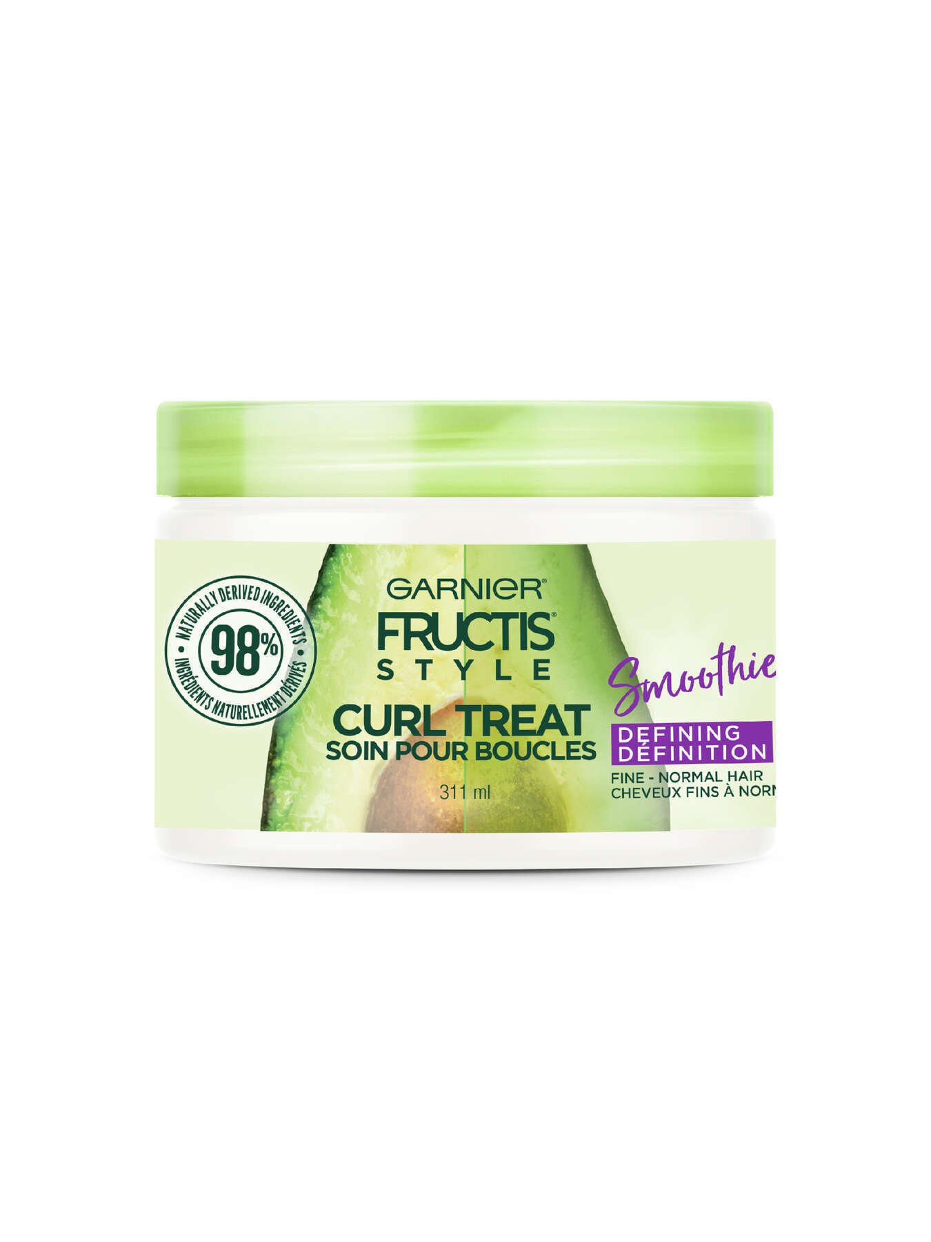 garnier hair mask fructis style curl treat smoothie 311 ml 603084559602 t1