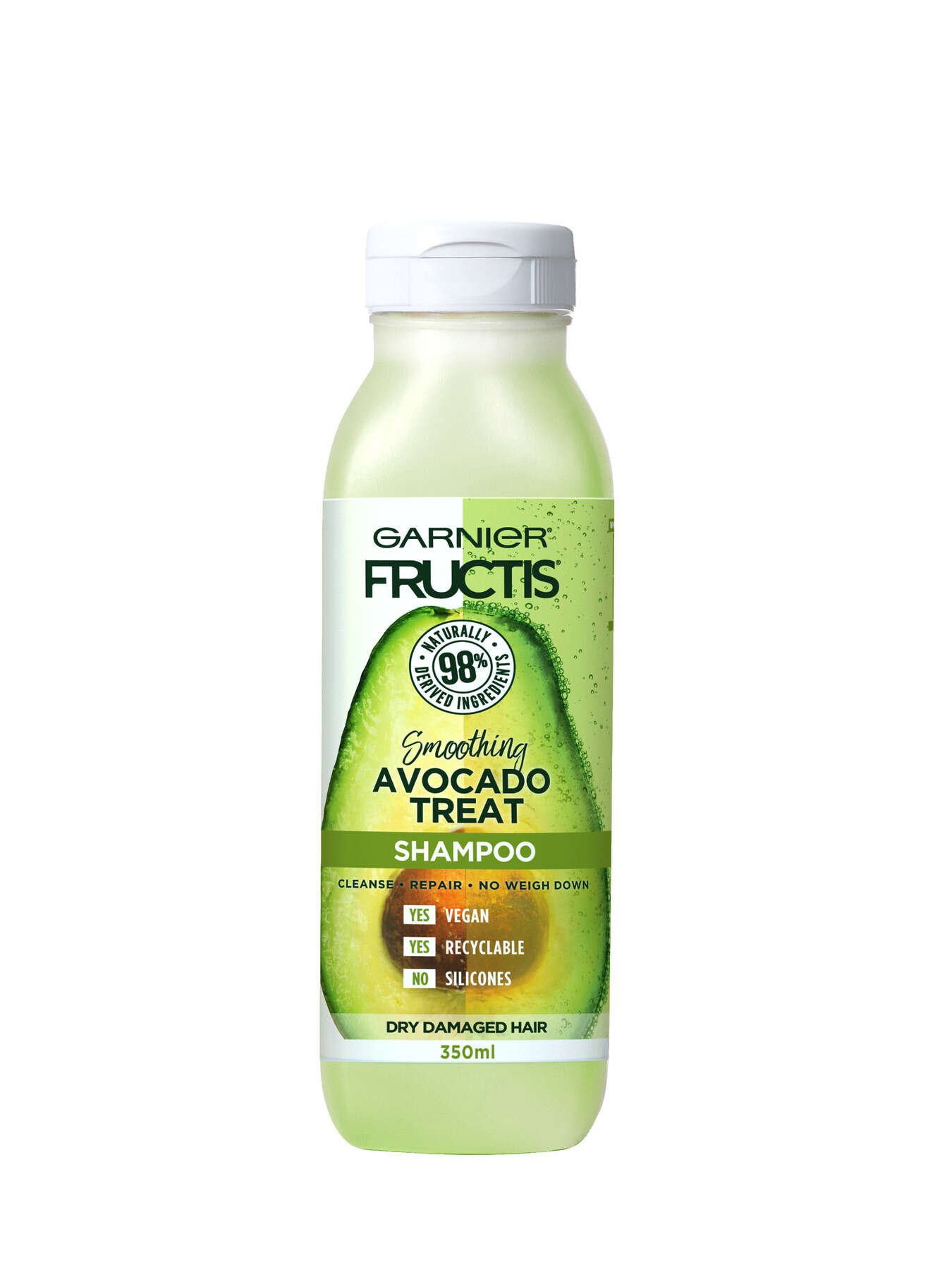 garnier shampoo fructis hair treats avocado shampoo 350 ml 603084573660 t1