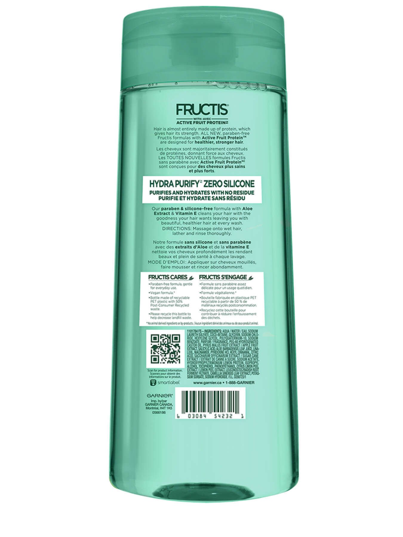 garnier shampoo fructis hydra purify shampoo 650 ml 603084542321 t2