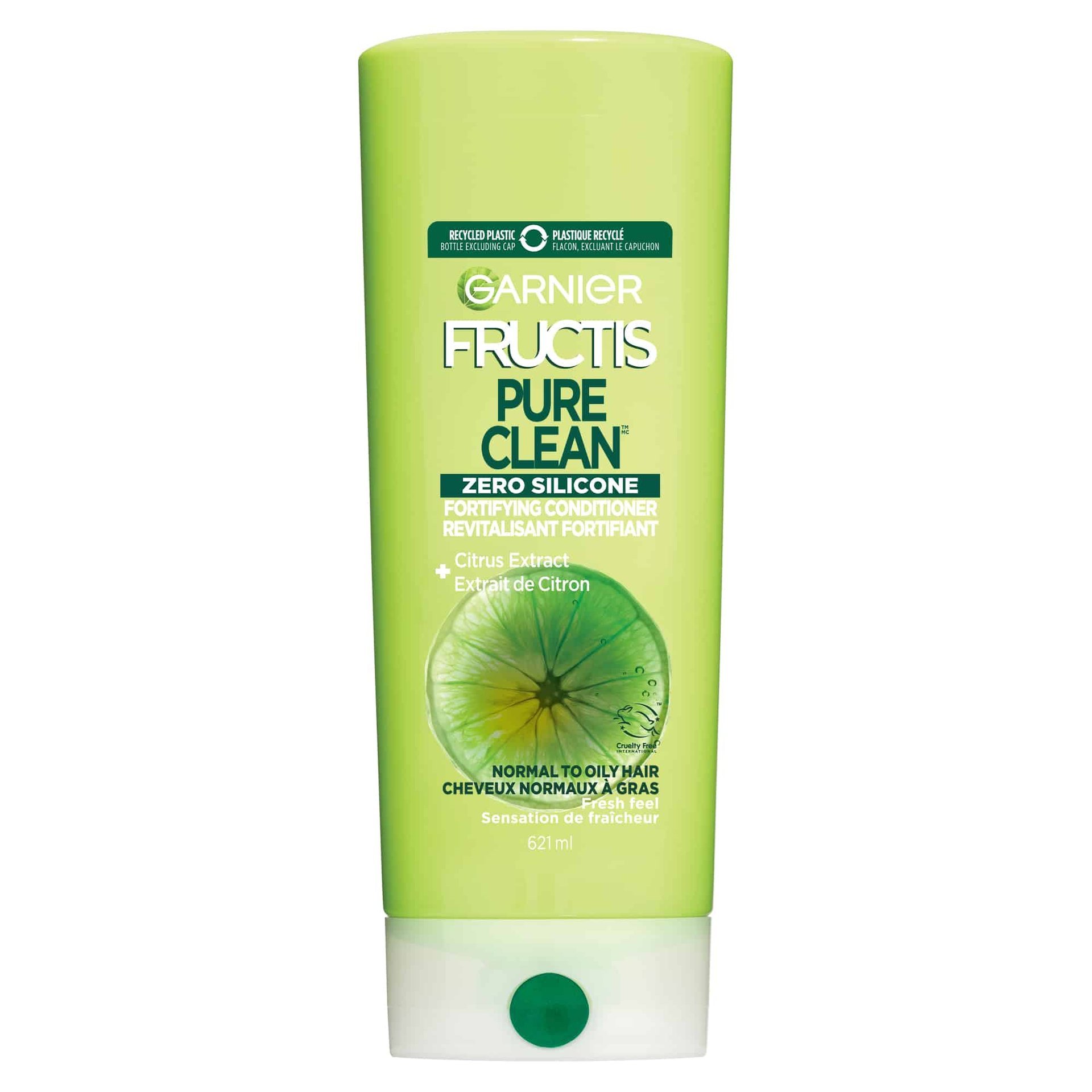 Conditionner fructis pure clean 621ml Front 603084073191