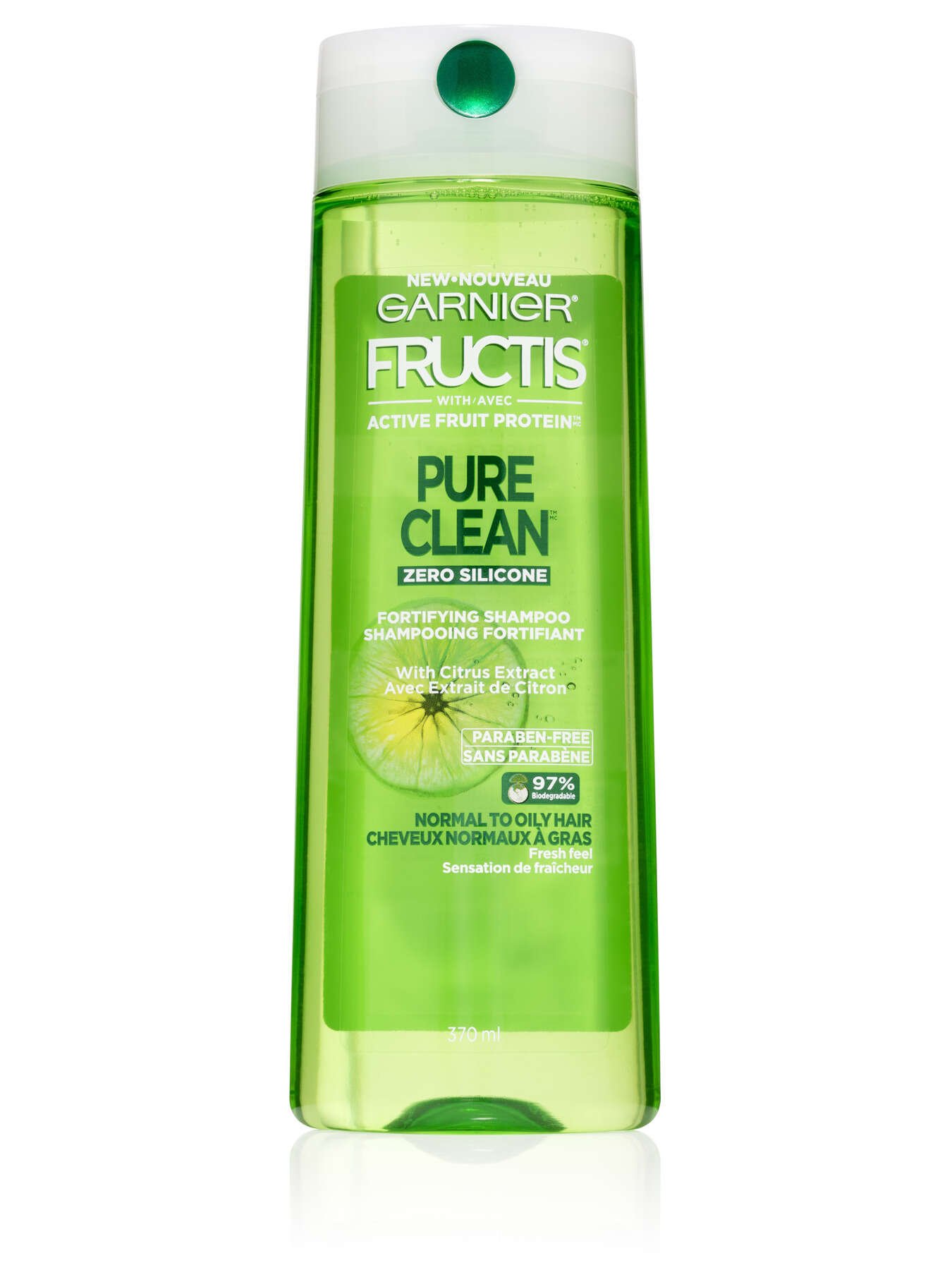 Shampoo, 370 mL Garnier Fructis Pure Clean