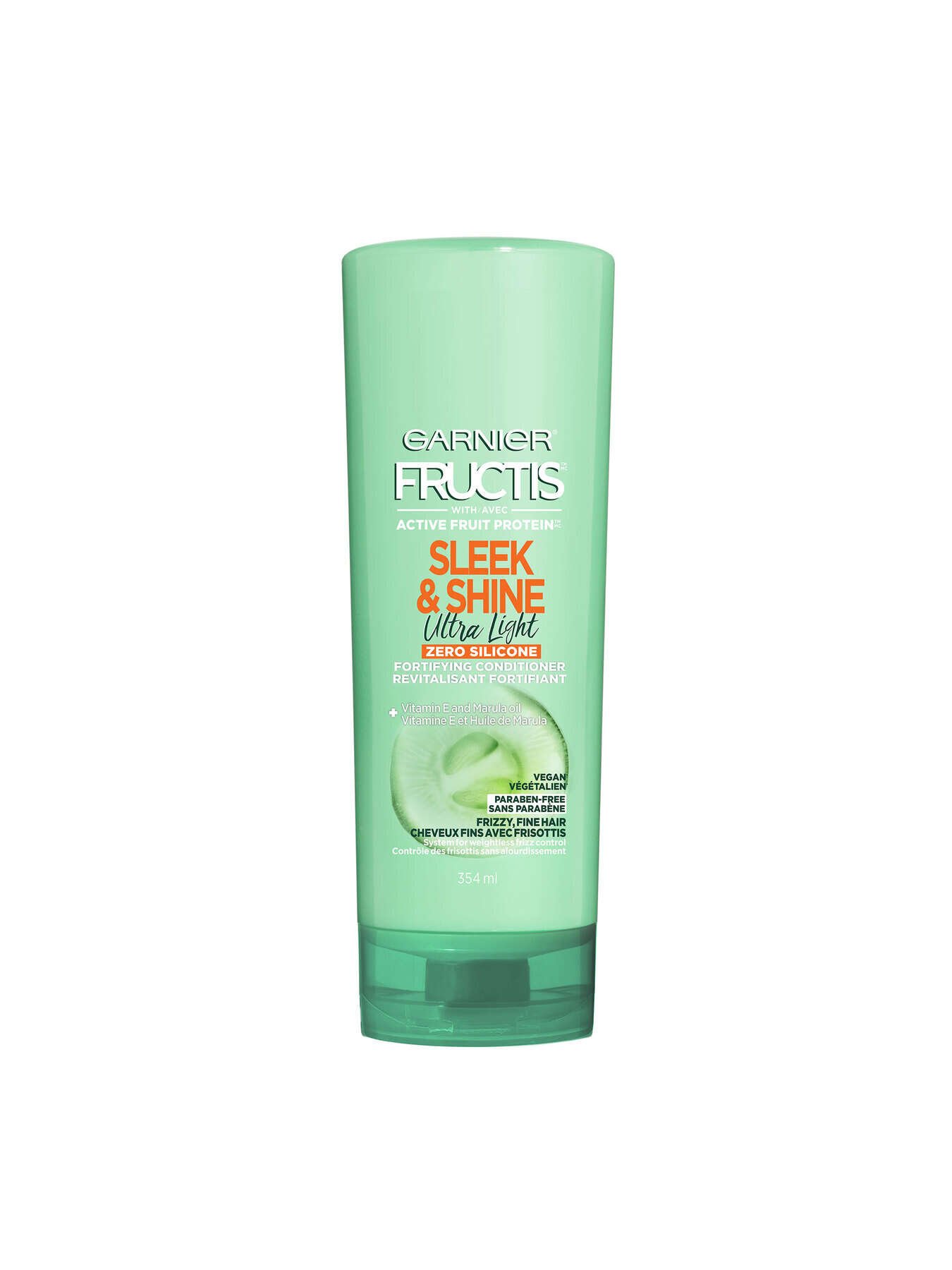 garnier hair conditioner fructis sleek shine ultra light conditioner 354 ml 603084491964 t1