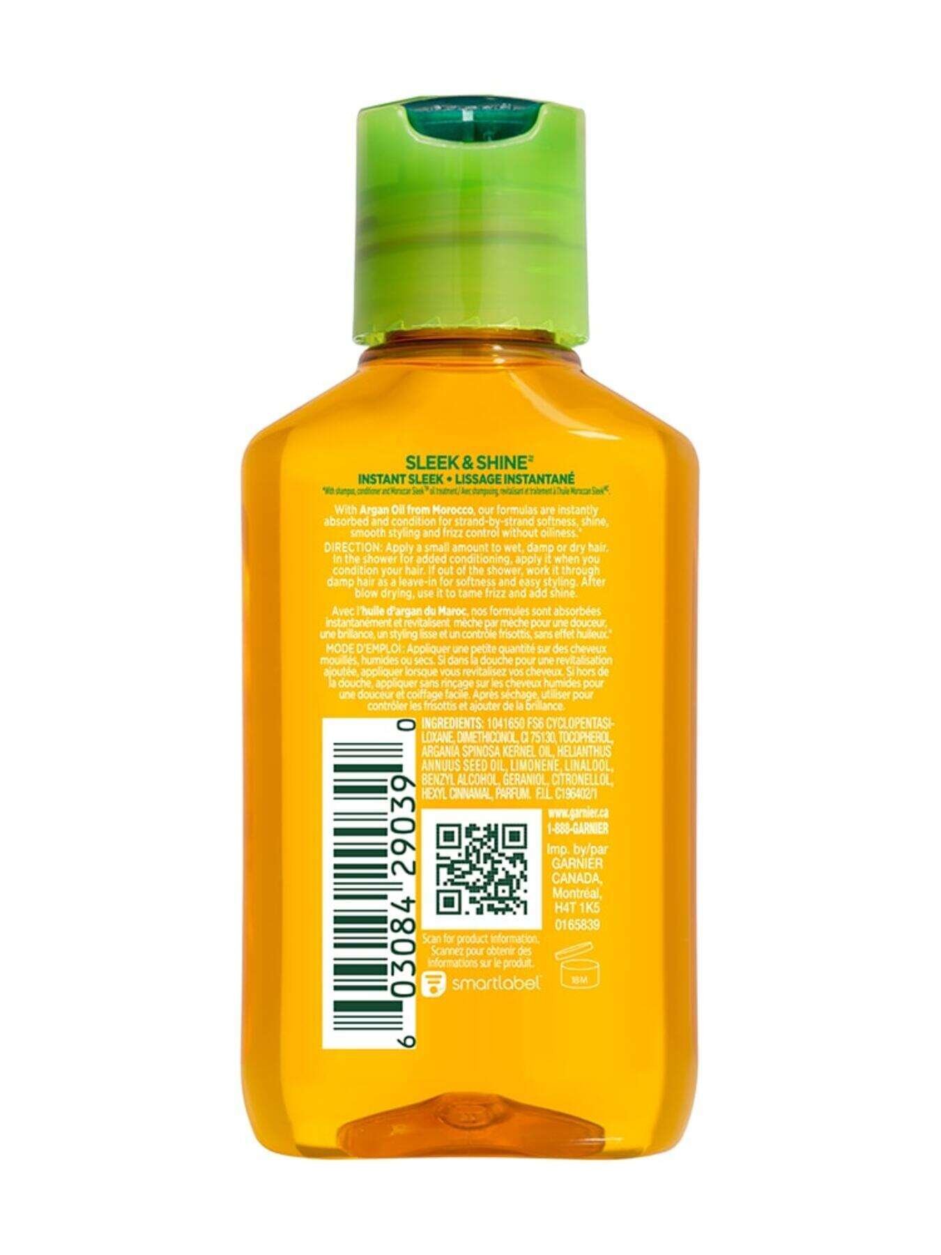 garnier hair oil fructis sleek shine moroccan sleek oil treatment 111 ml 603084290390 t2