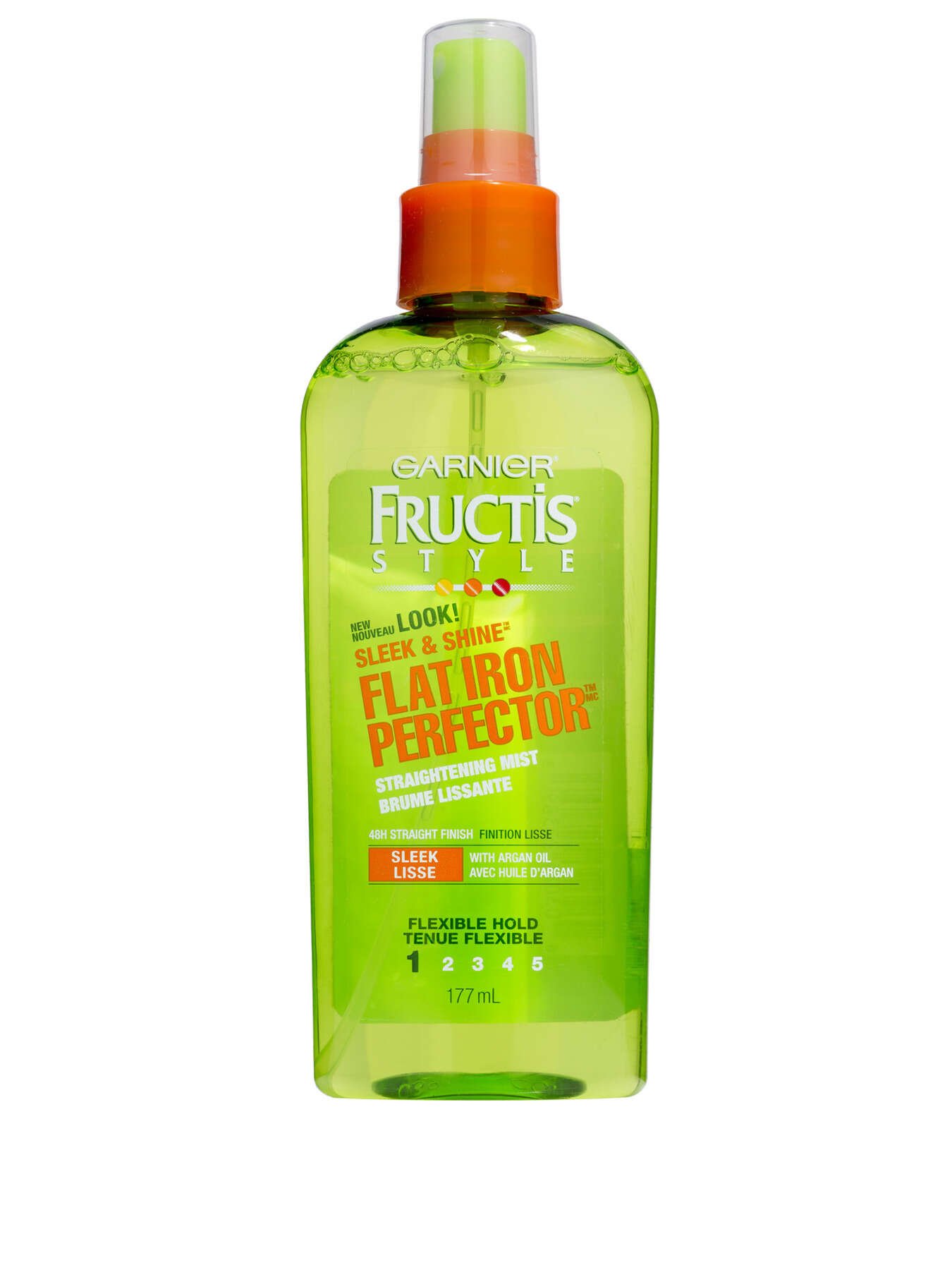 garnier hair serum fructis style sleek and shine flat iron perfector 177 ml 603084223893 t1