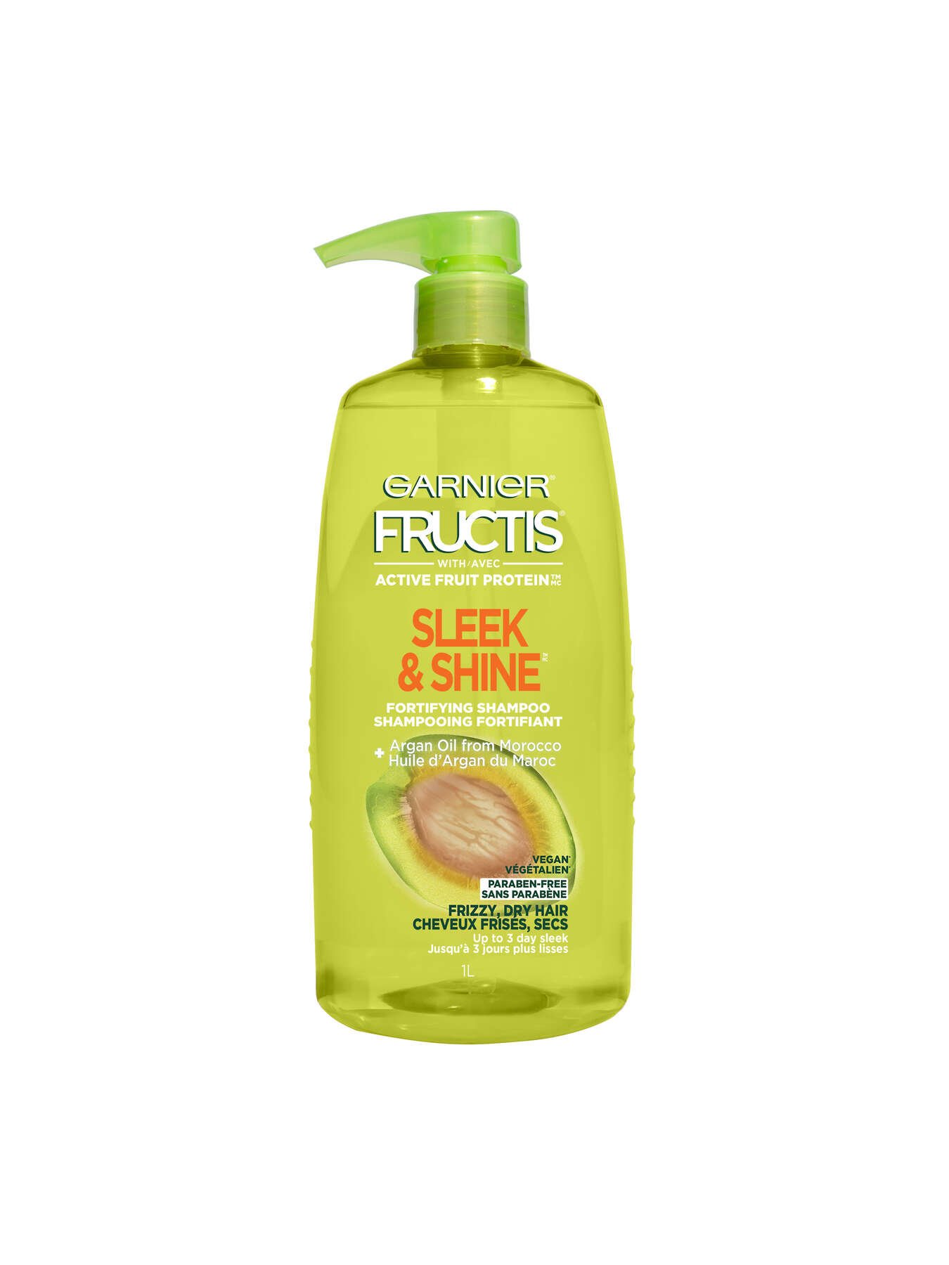 garnier shampoo fructis sleek shine shampoo 1 l 603084335749 t1