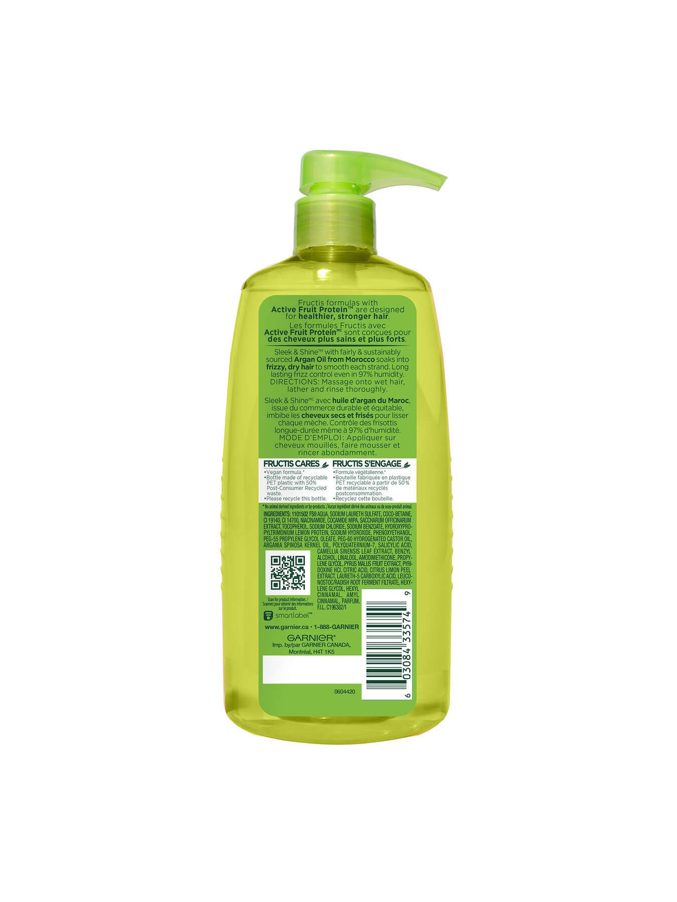 garnier shampoo fructis sleek shine shampoo 1 l 603084335749 t2
