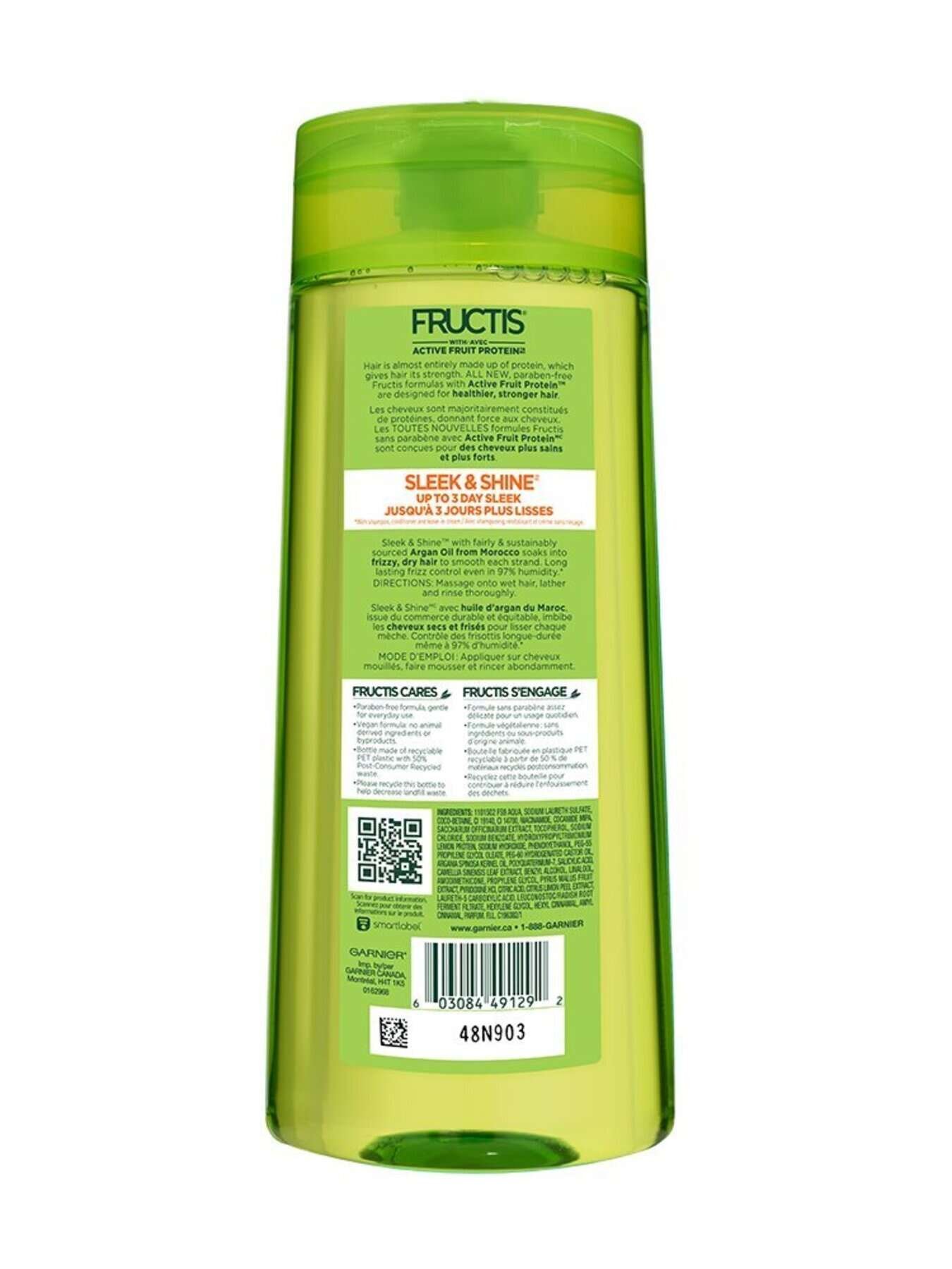 garnier shampoo fructis sleek shine shampoo 650 ml 603084491292 t2