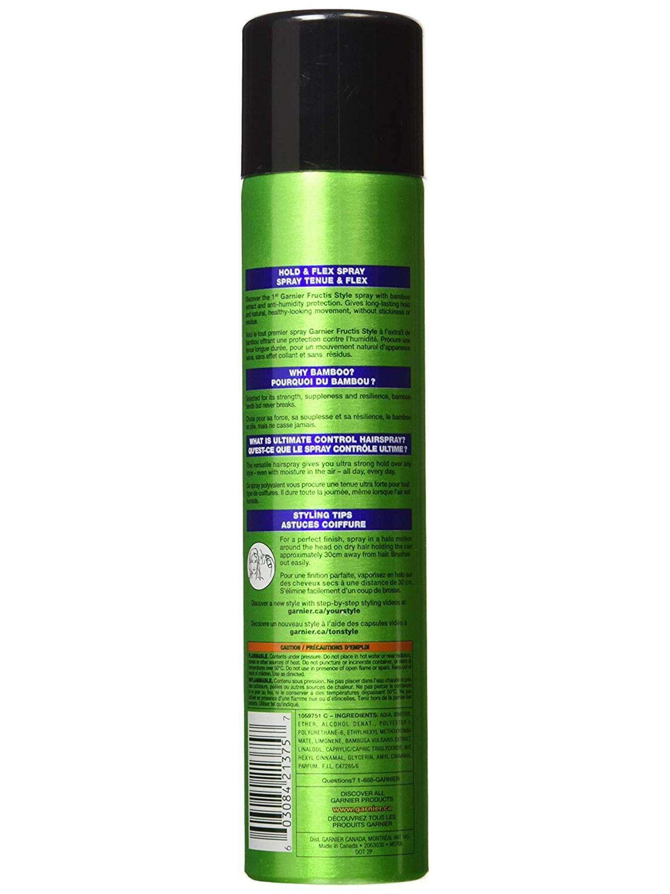 garnierhairsprayfructisstyleholdflexultimatecontrol281ml603084213757t2