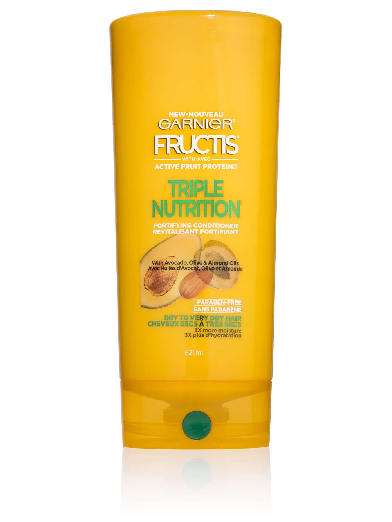 garnier hair conditioner fructis triple nutrition conditioner 621 ml 603084491575 t1