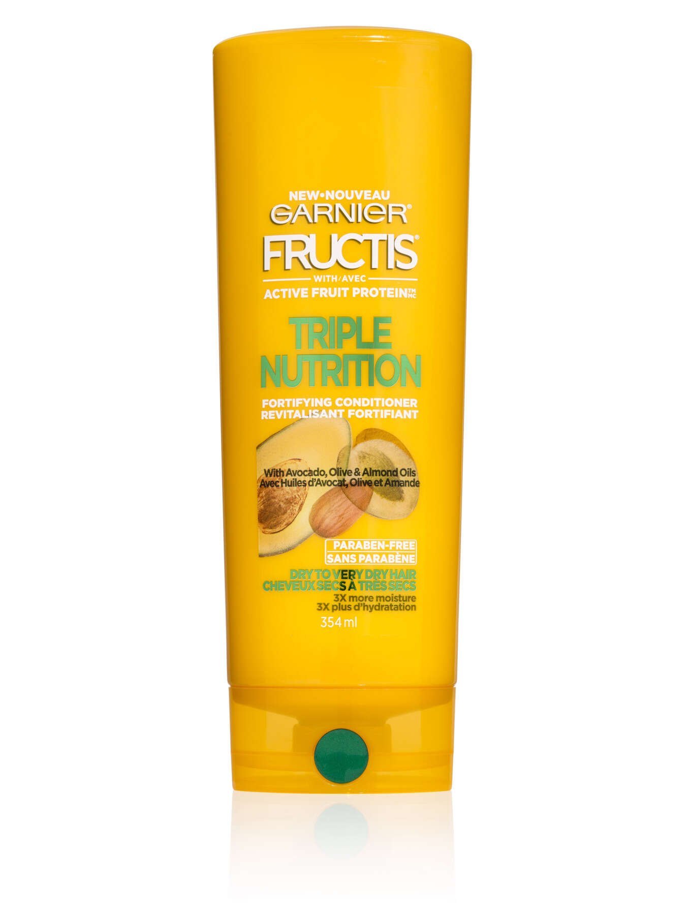garnier hair conditioner fructis triple nutrition fortifying conditioner 384 ml 603084491520 t1