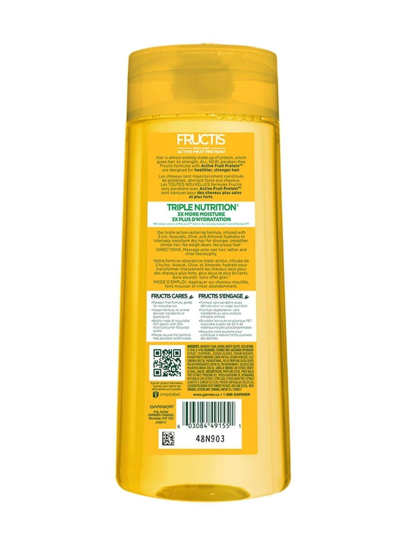 garnier shampoo fructis triple nutrition shampoo 650 ml 603084491551 t2