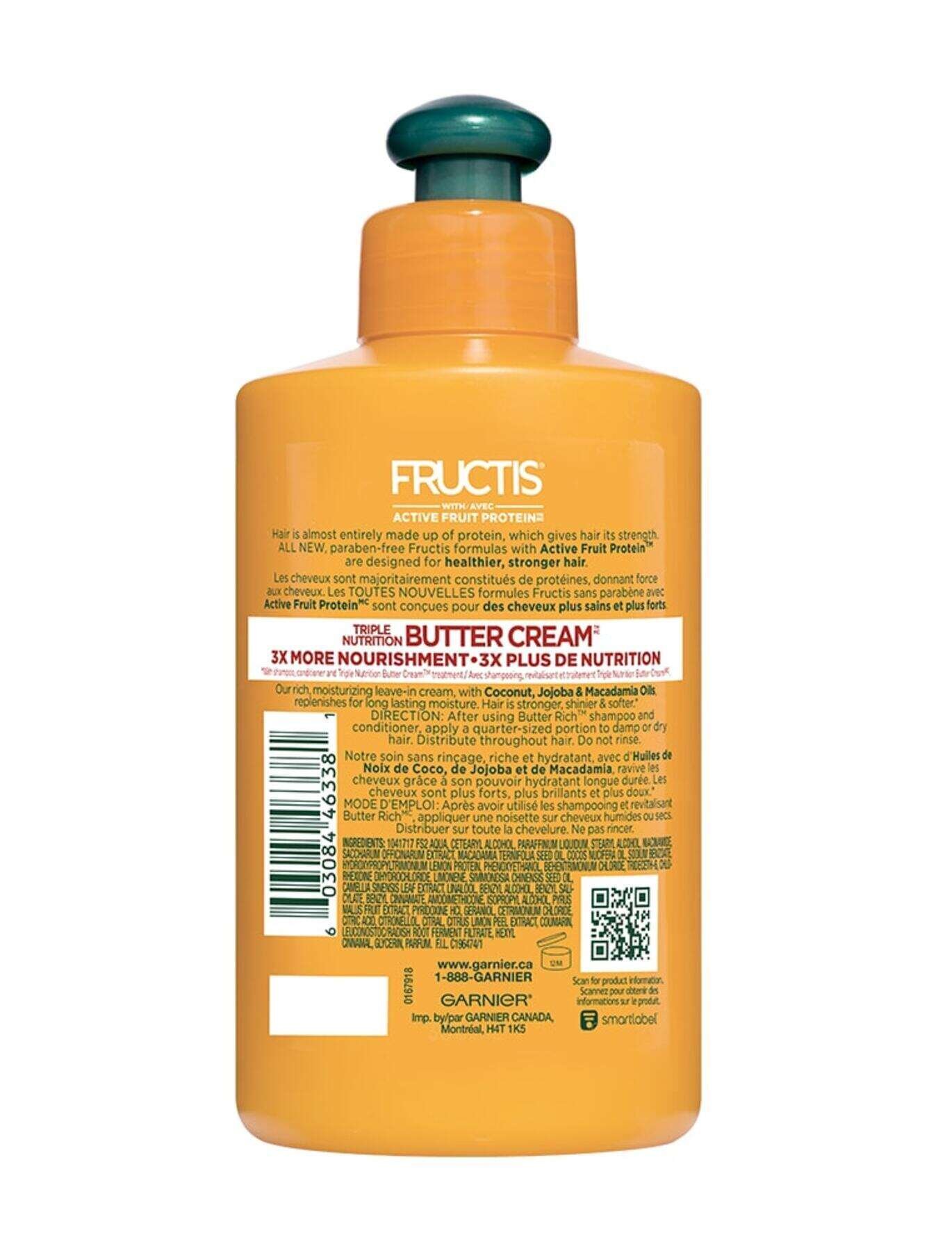 garnier hair mask fructis triple nutrition butter rich mask treatment 300 ml 603084463381 t2
