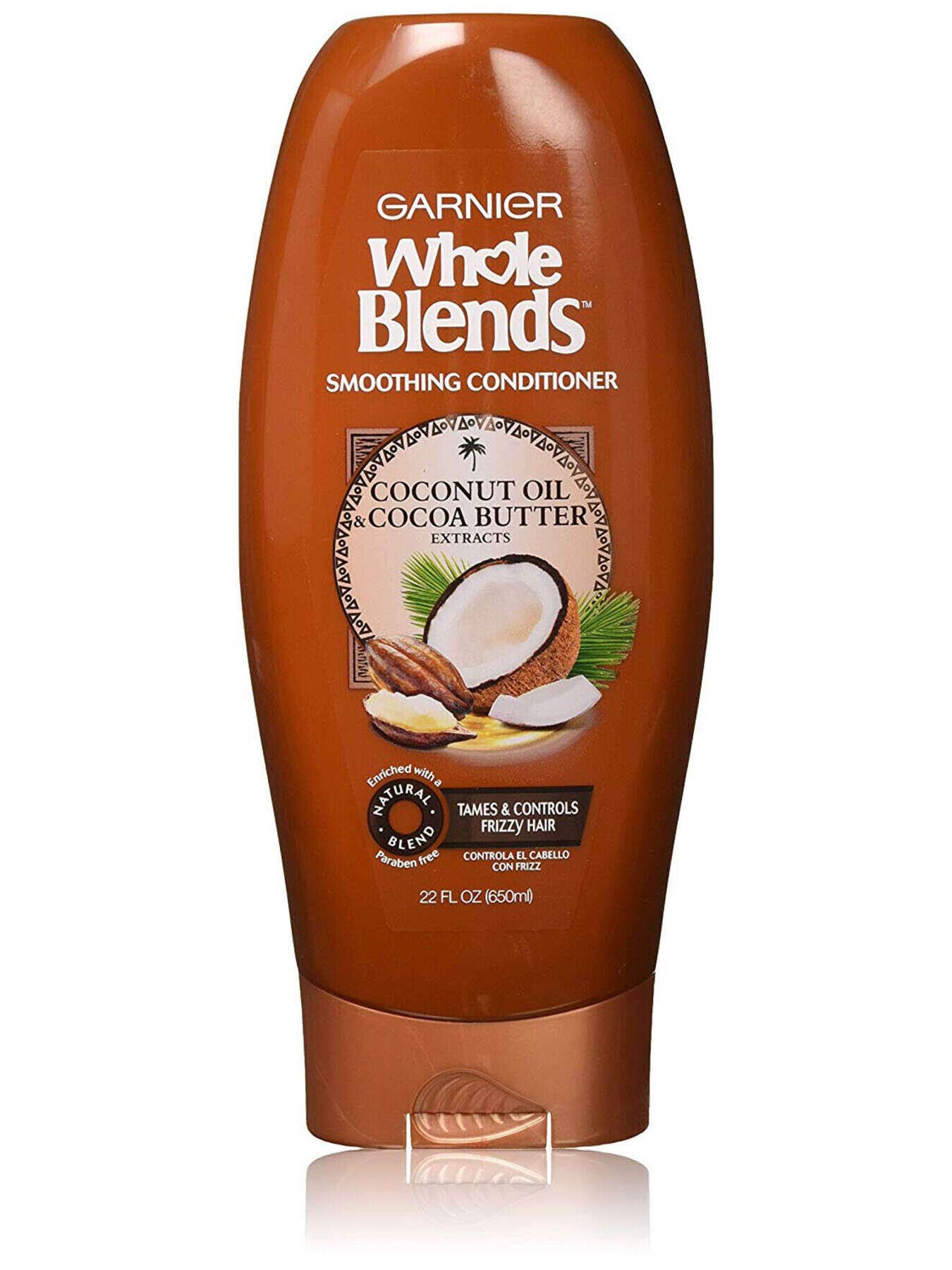 garnier hair conditioner whole blends coconut oil cocoa butter conditioner 650 ml 603084459377 t1
