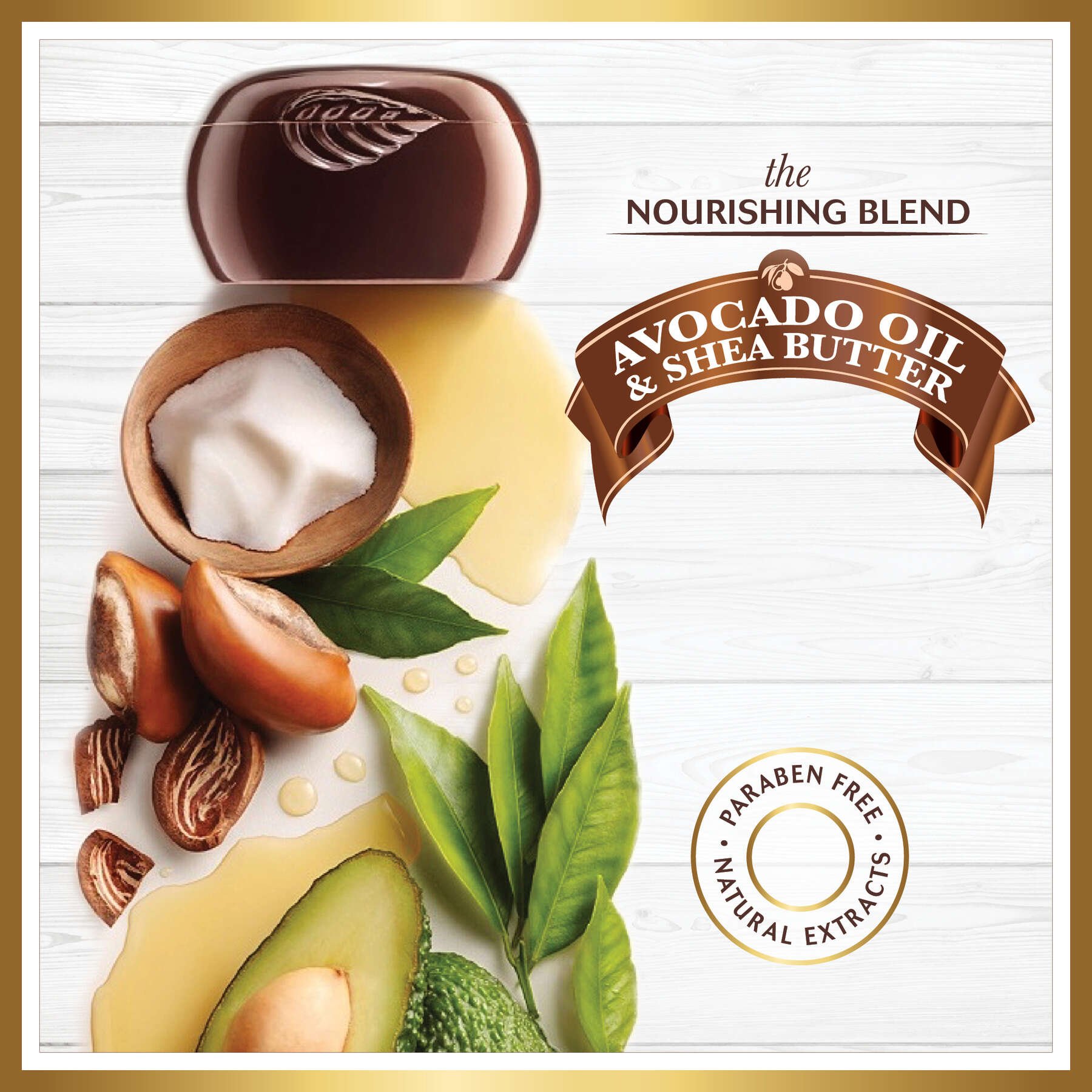 garnier shampoo whole blends avocado oil shea butter shampoo 370 ml 603084459261 extra