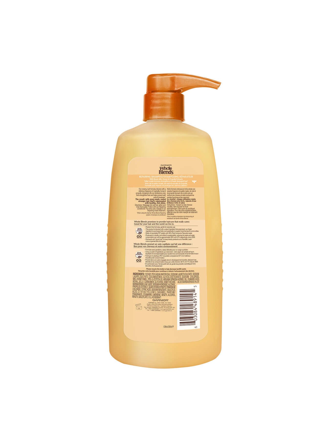 garnier shampoo whole blends honey treasures shampoo 118 l 603084489145 t2