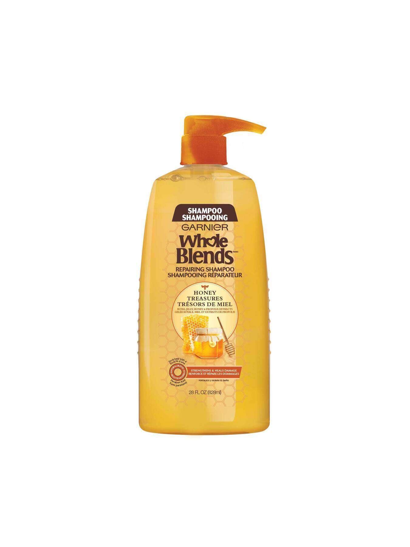 Garnier Whole Blends Honey Treasures Shampoo, Repairs & Protects