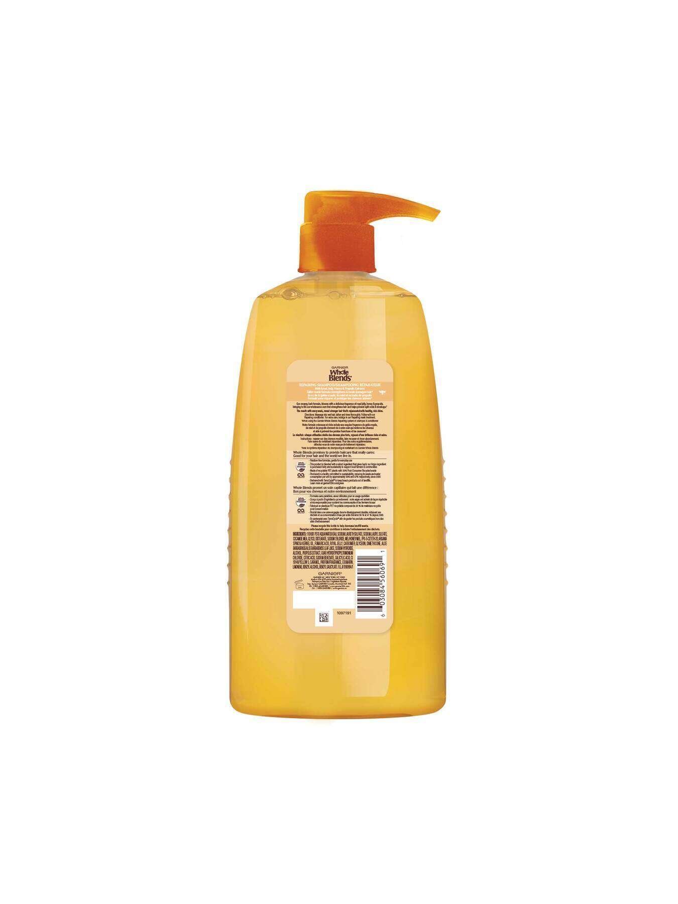 Garnier Whole Blends Honey Treasures Shampoo, Repairs & Protects