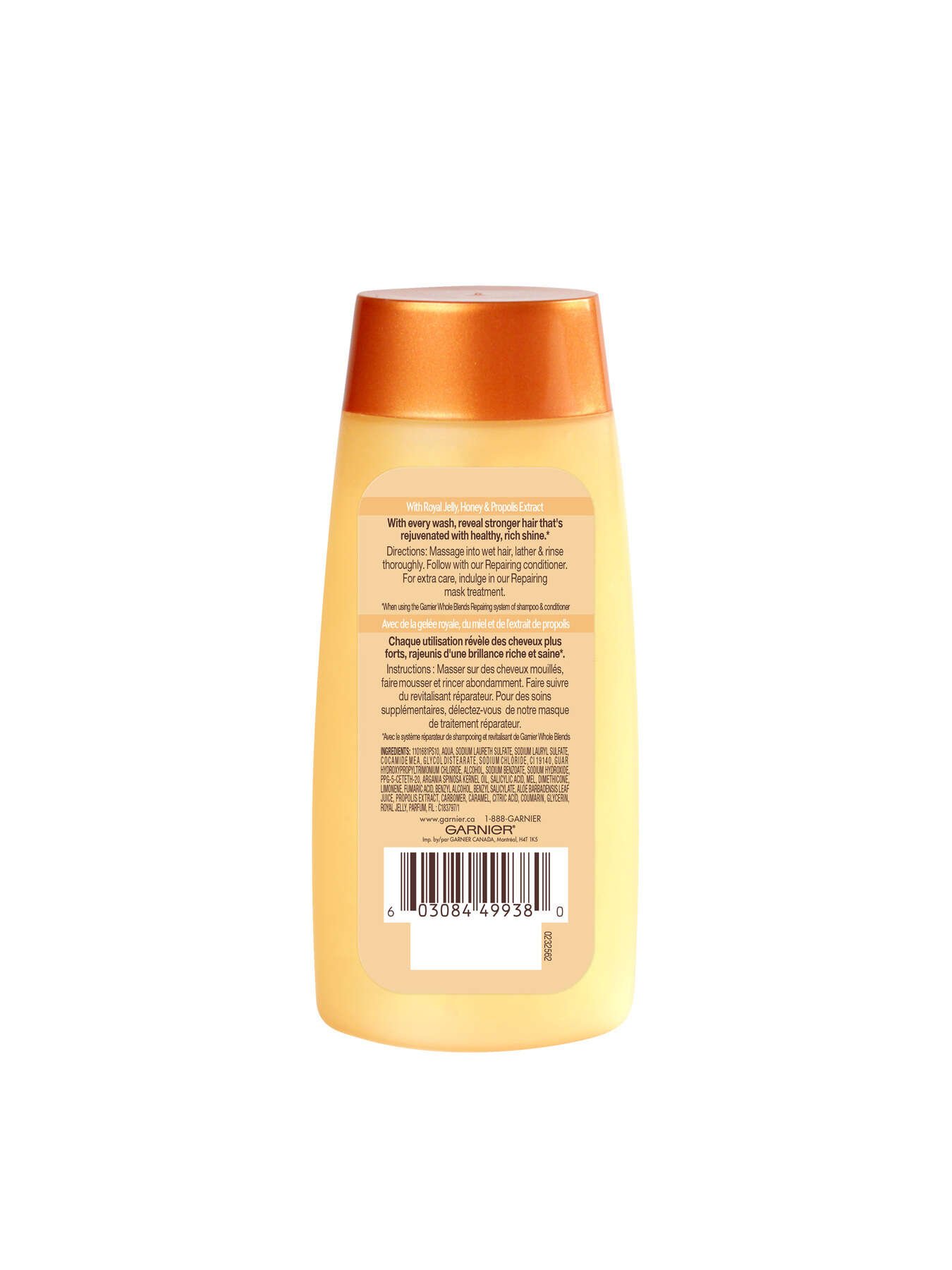 garnier shampoo whole blends honey treasures shampoo 89 ml 603084499380 t2
