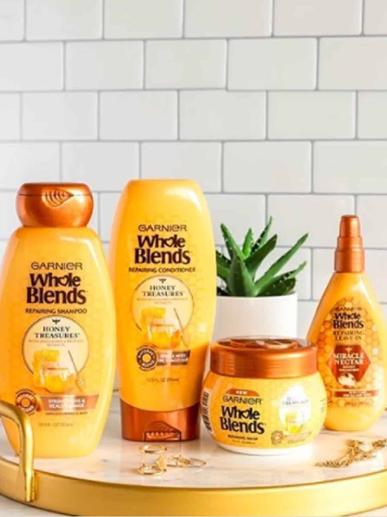 Garnier Whole Blends Honey Treasures Shampoo, Repairs & Protects
