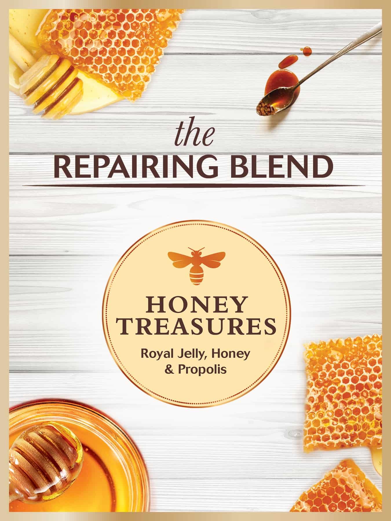 Garnier Whole Blends Honey Treasures Ingredients
