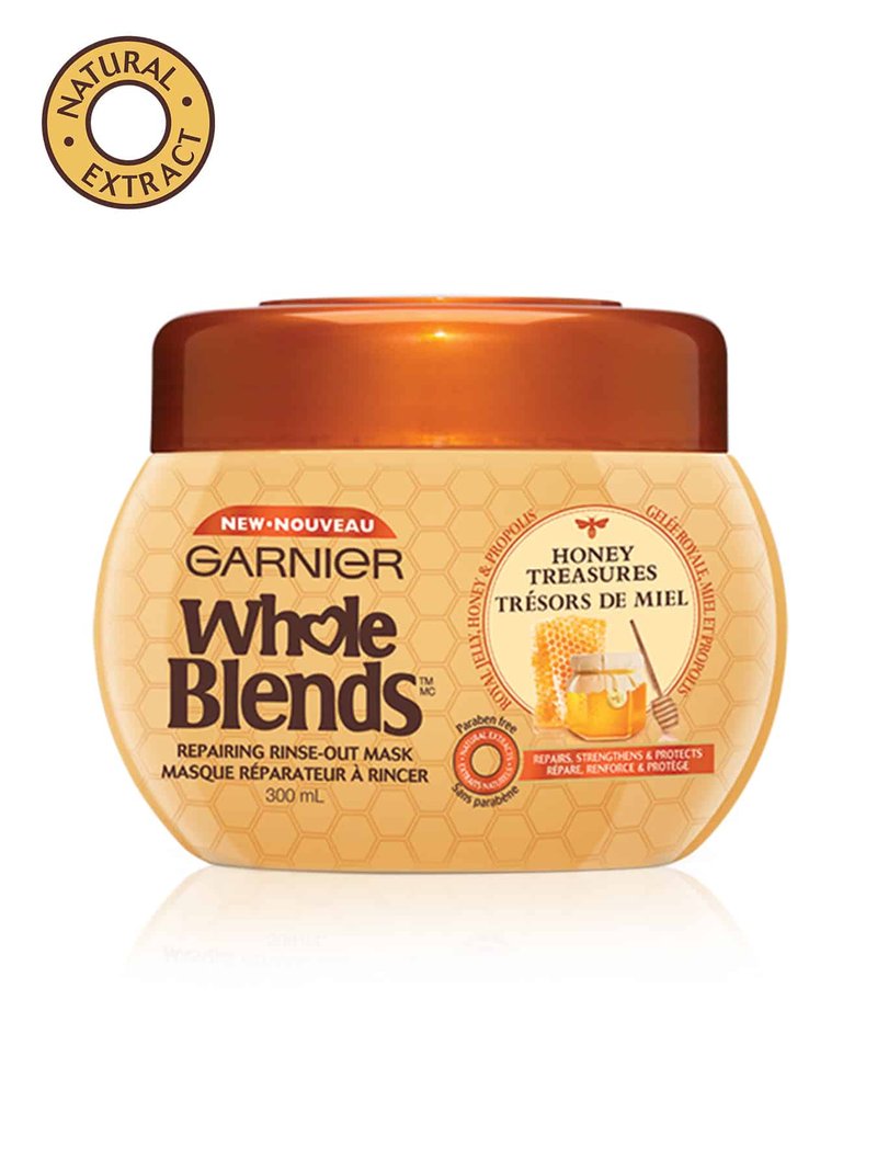 Whole Blends Honey Treasures Repairing Mask Garnier CA