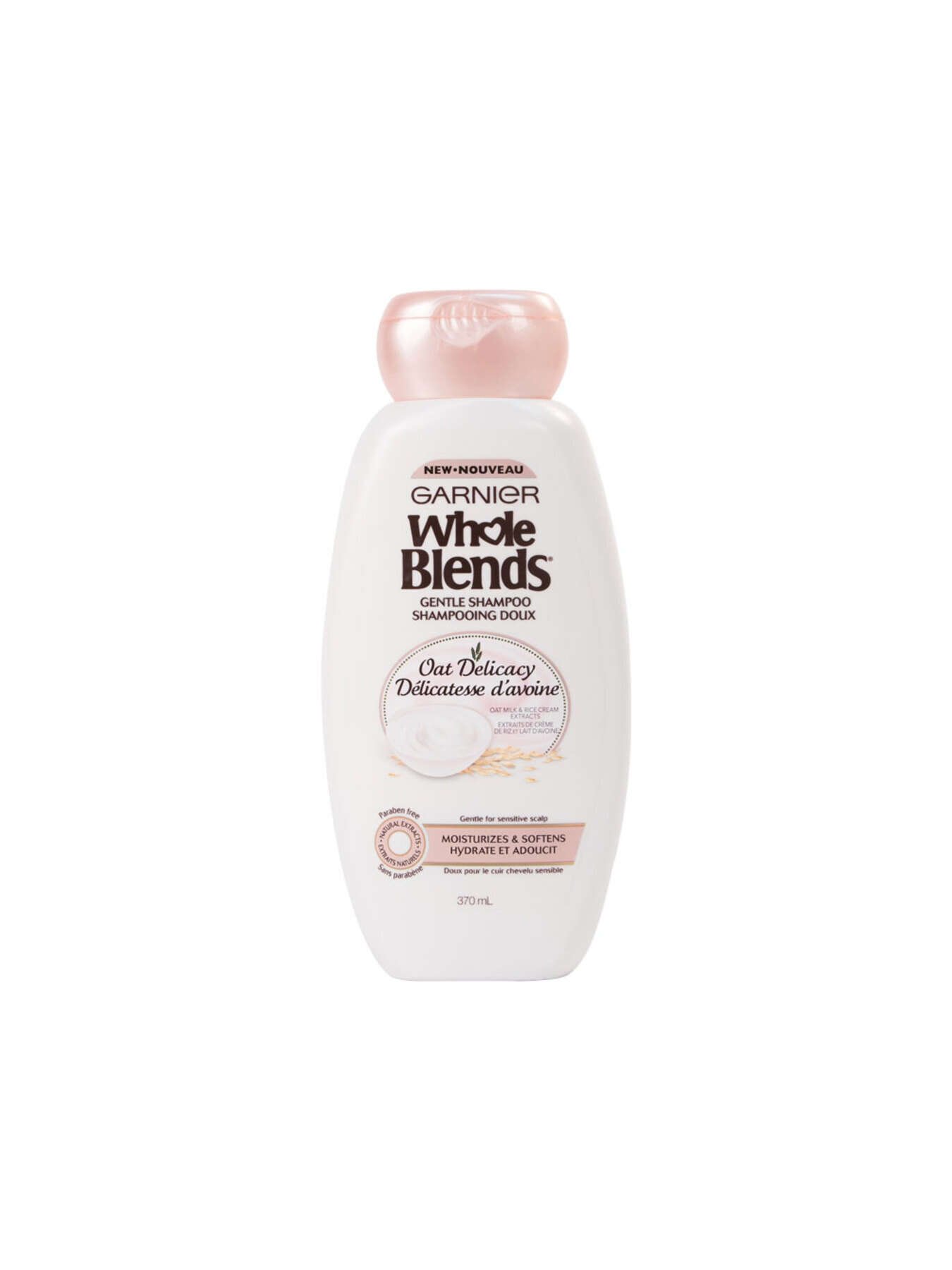 garnier shampoo whole blends oat delicacy gentle shampoo 370 ml 603084543311 t1