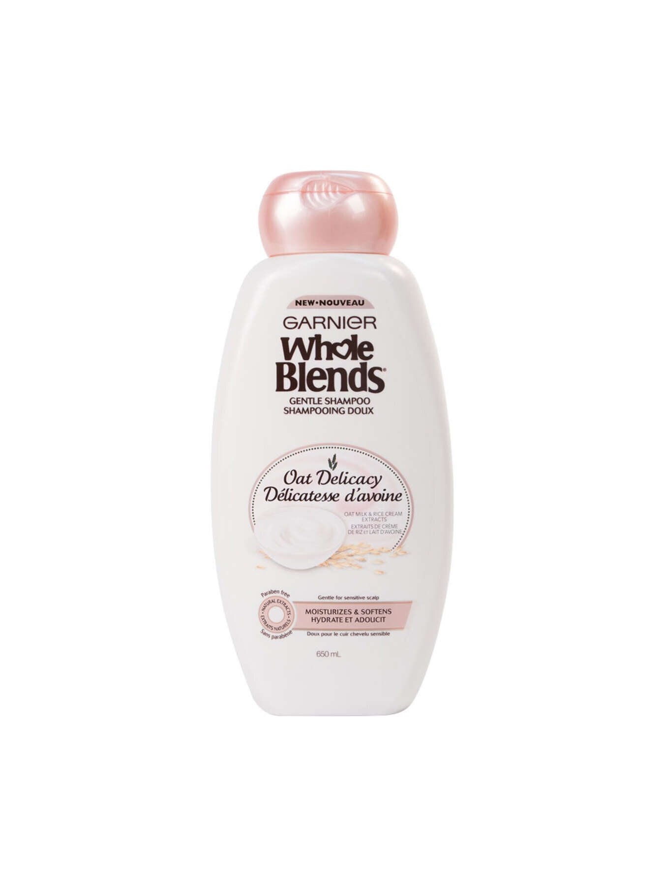 garnier shampoo whole blends oat delicacy shampoo 650 ml 603084543366 t1