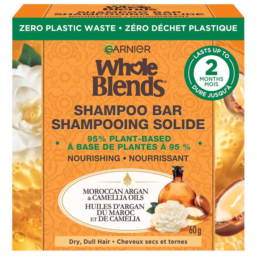Whole Blends Shampoing Solide Argan & Camélia Garnier CA