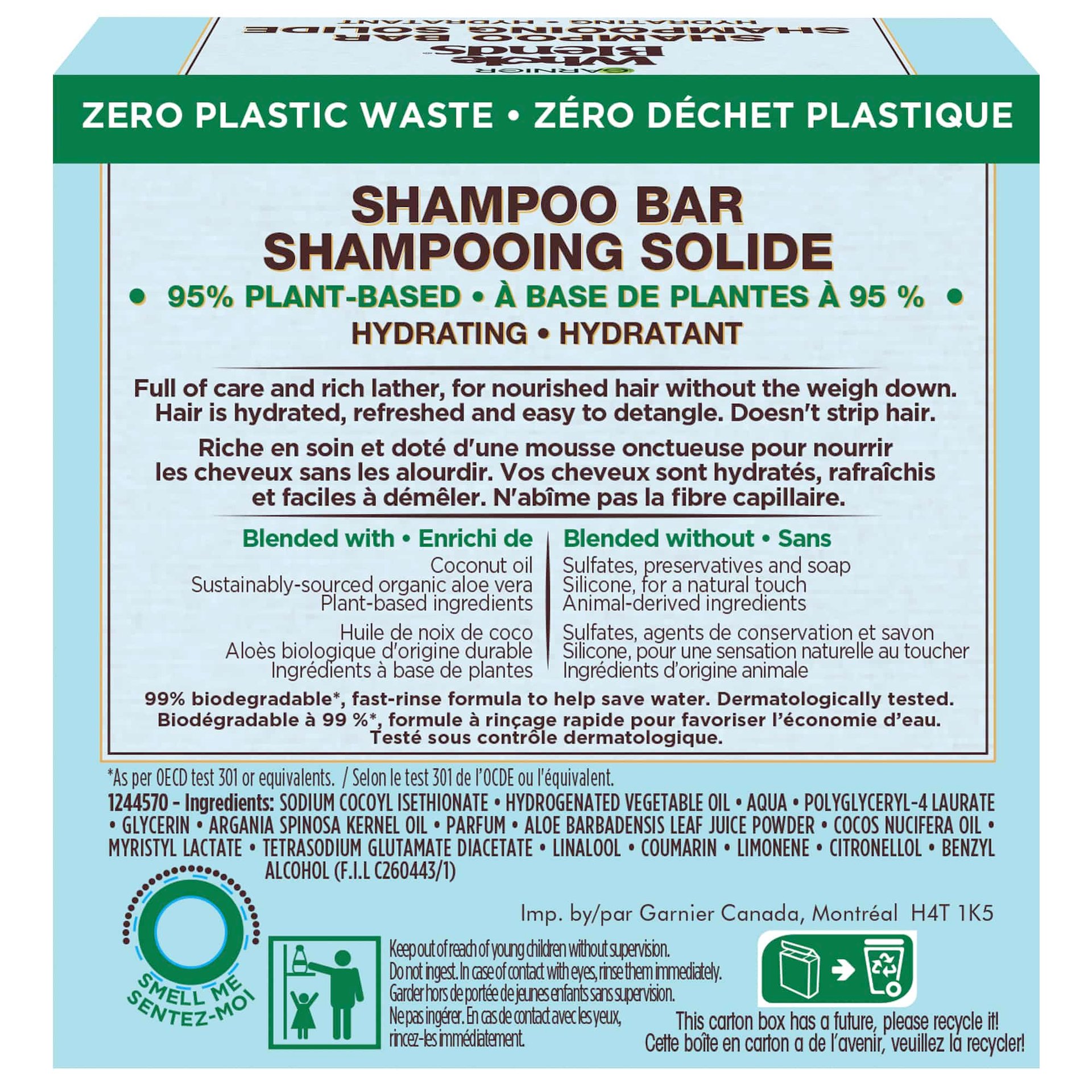 3D CocoAloe ShampooBar Back