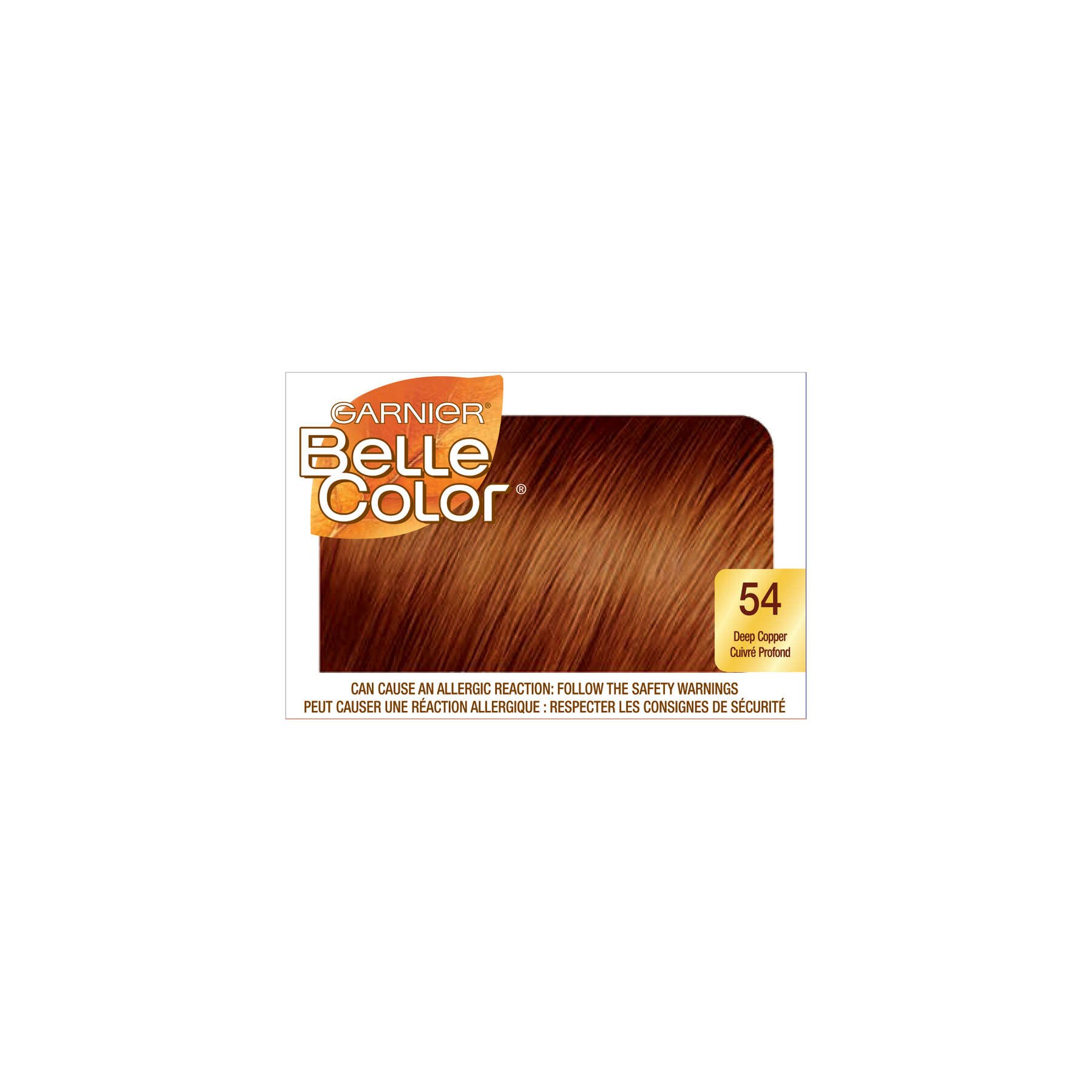 garnier hair dye belle color 54 deep copper 603084575763 top