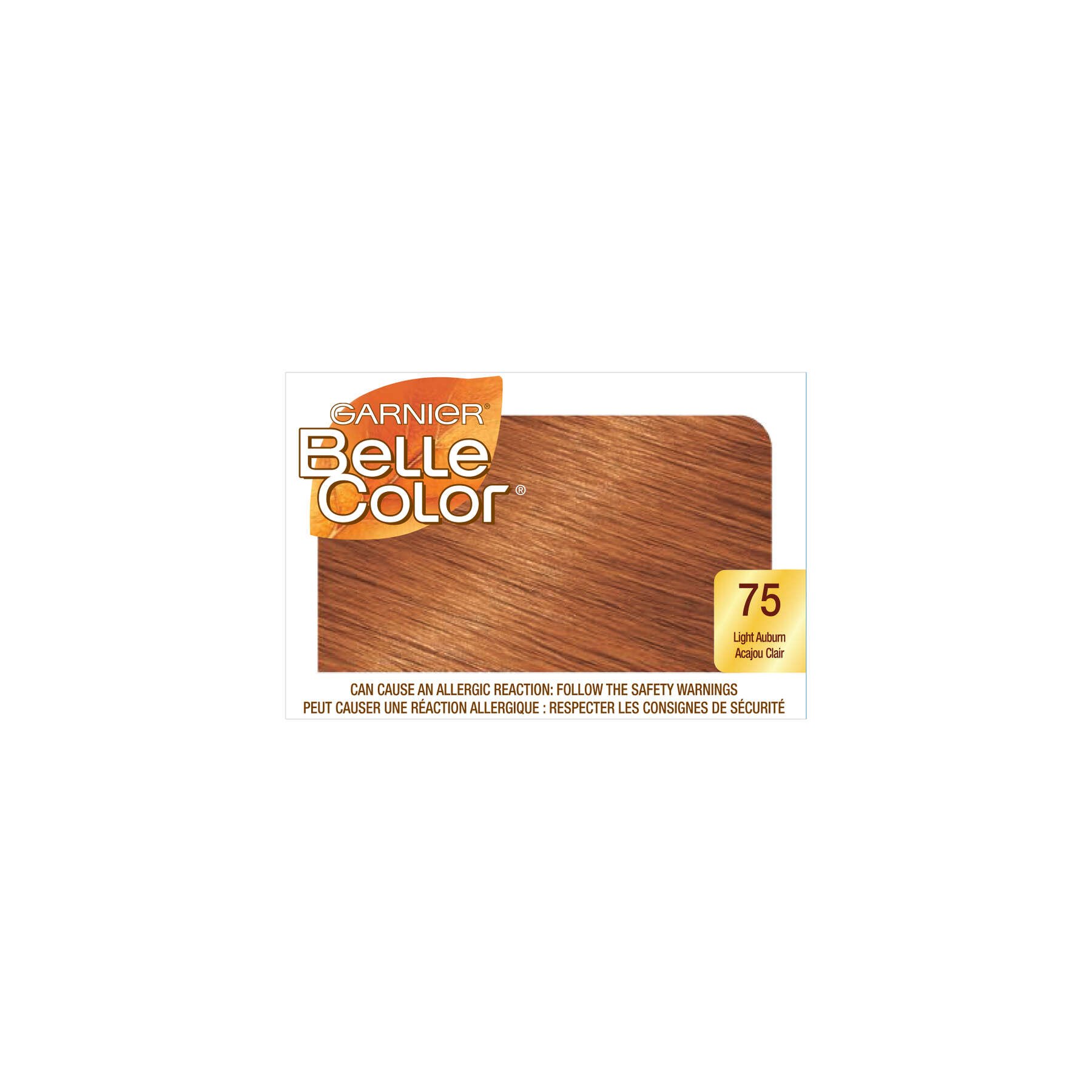 garnier hair dye belle color 75 light auburn 70103160307 top
