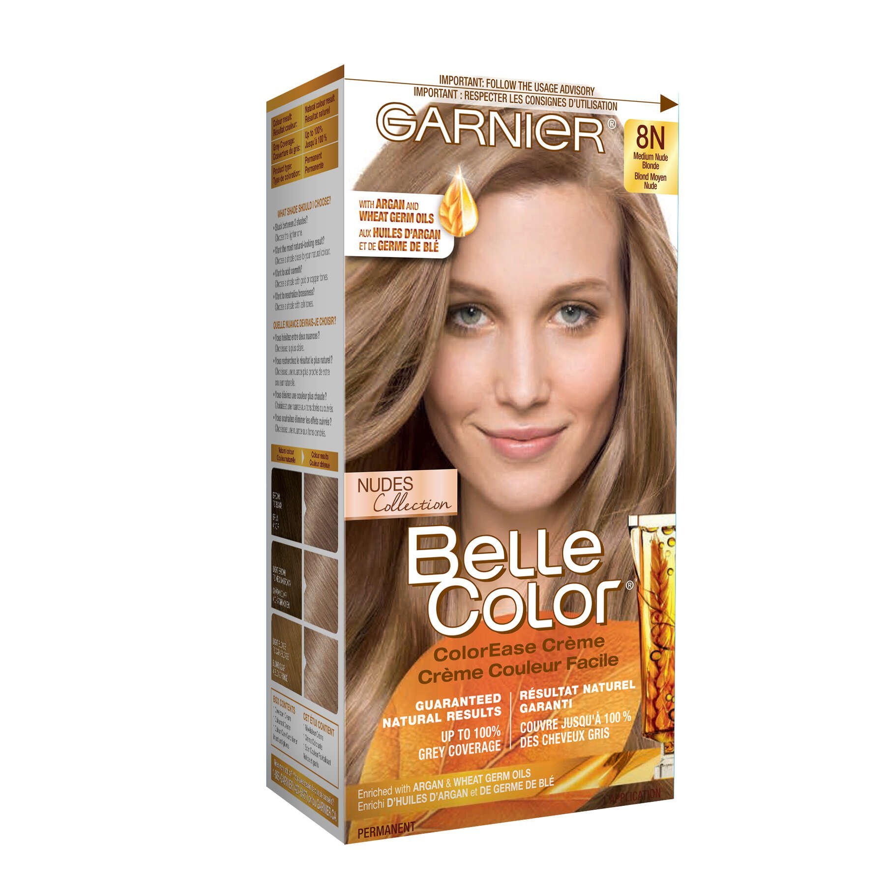8n Medium Nude Blonde Garnier Belle Color