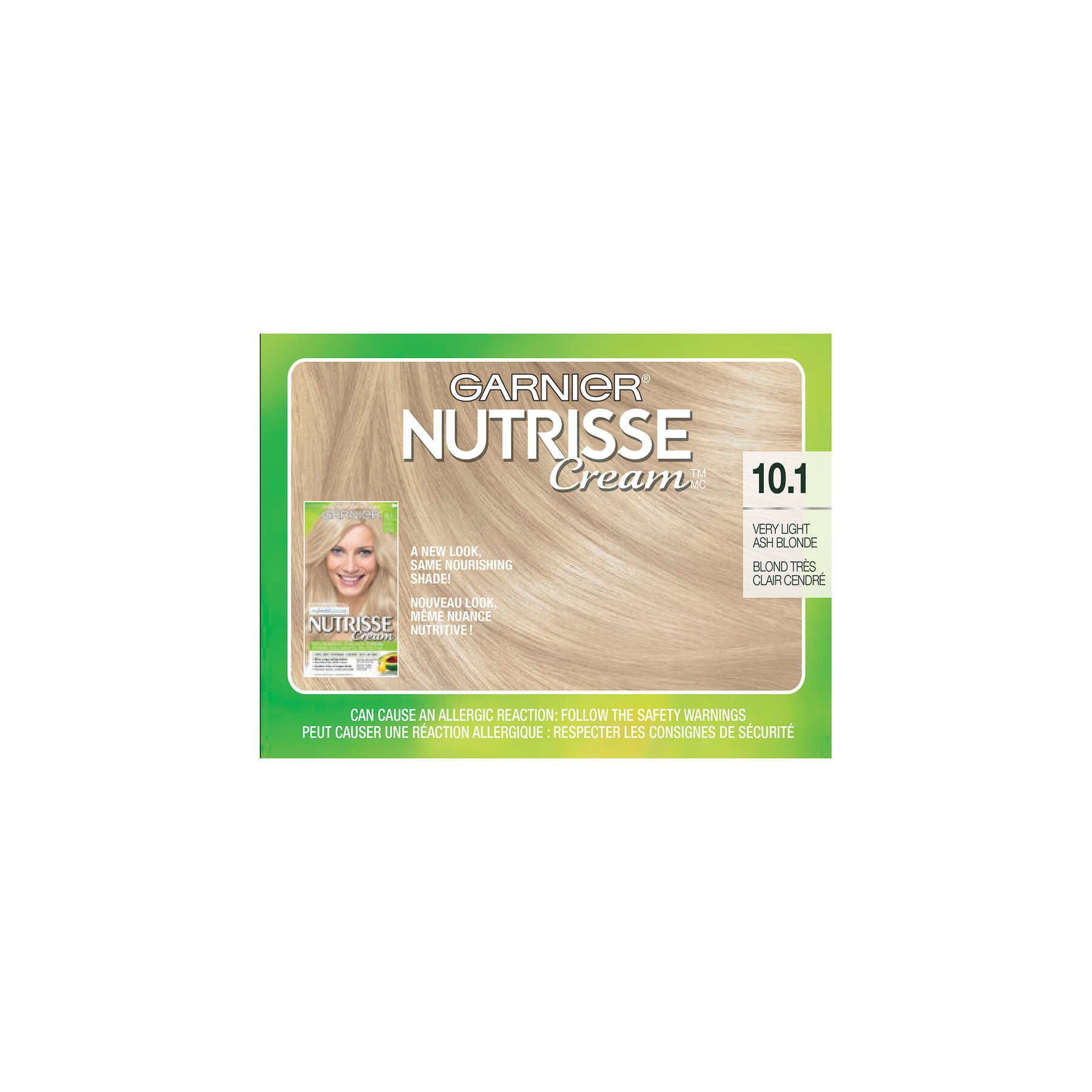 garnier hair dye nutrisse cream 101 very light ash blonde 0603084494927 top