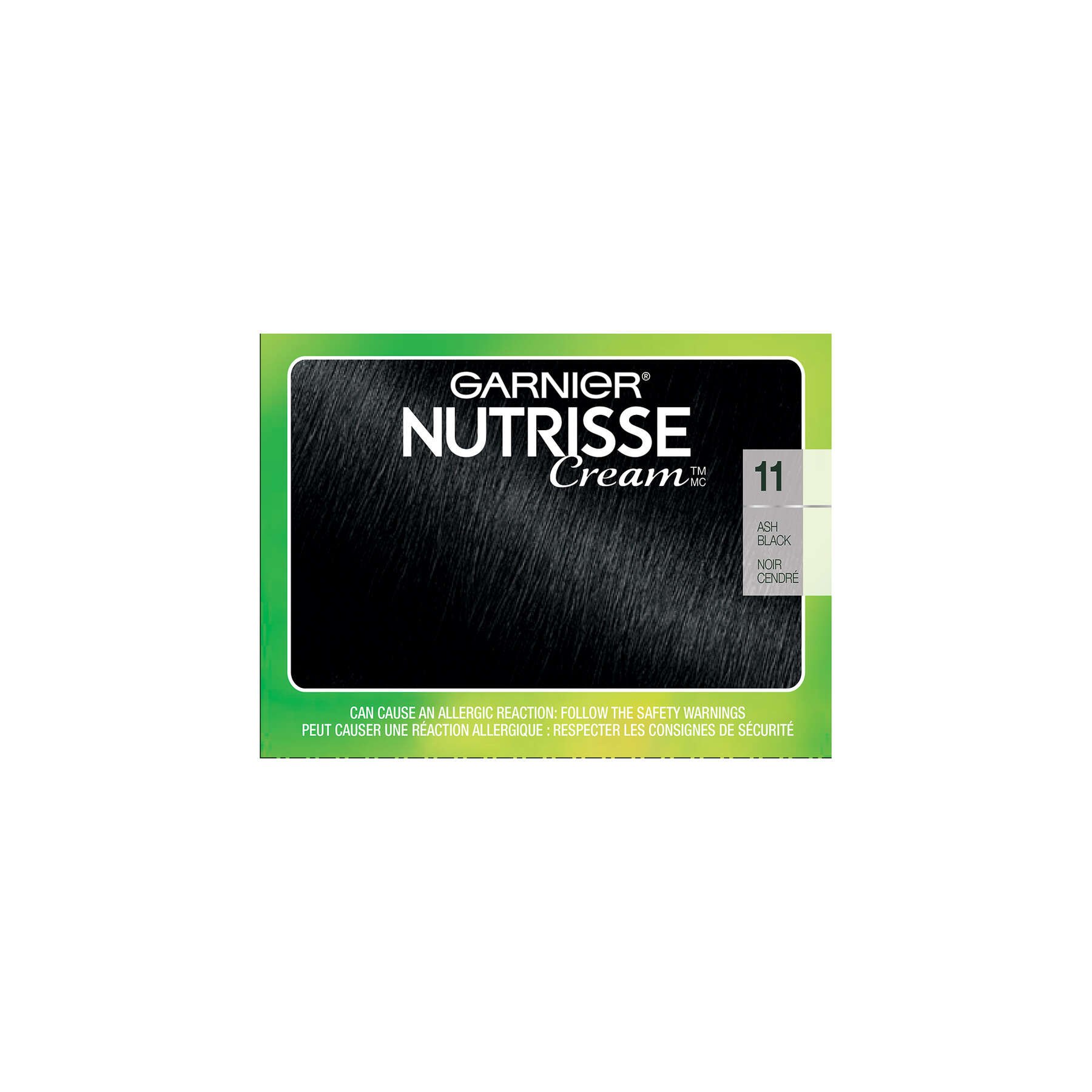 garnier hair dye nutrisse cream 11 ash black 603084562237 top