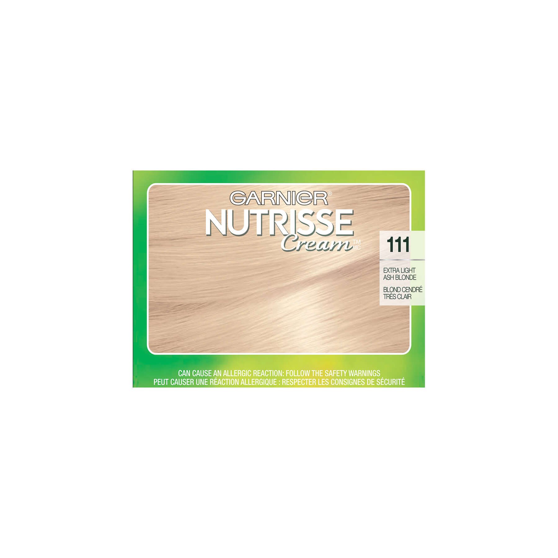 garnier hair dye nutrisse cream 111 very light ash blonde 0603084244751 top