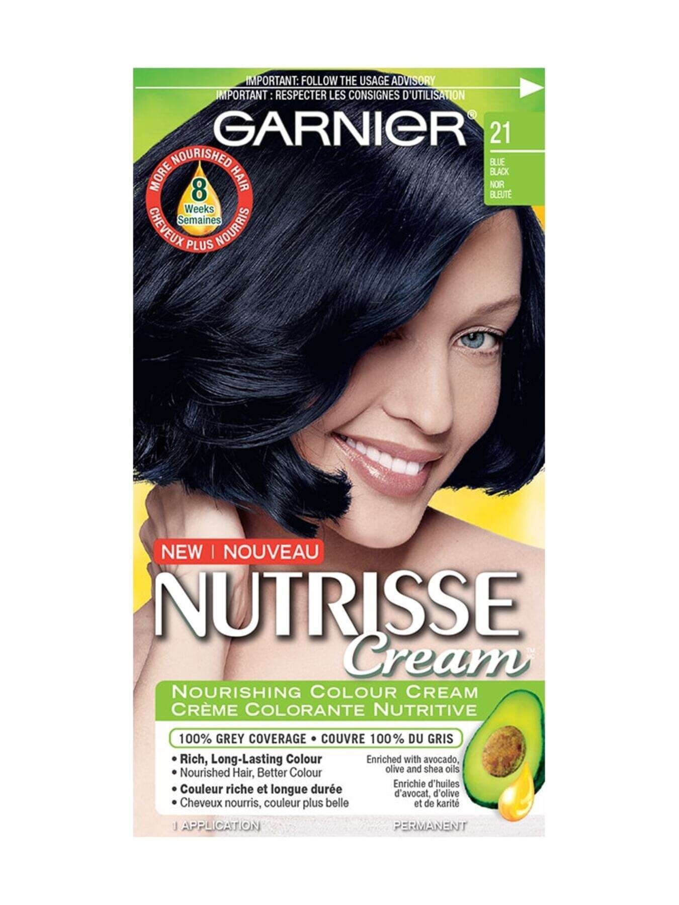 Garnier Nutrisse Ultra Nourishing Color Creme IN1 Dark Intense Indigo 1 ct   Shipt