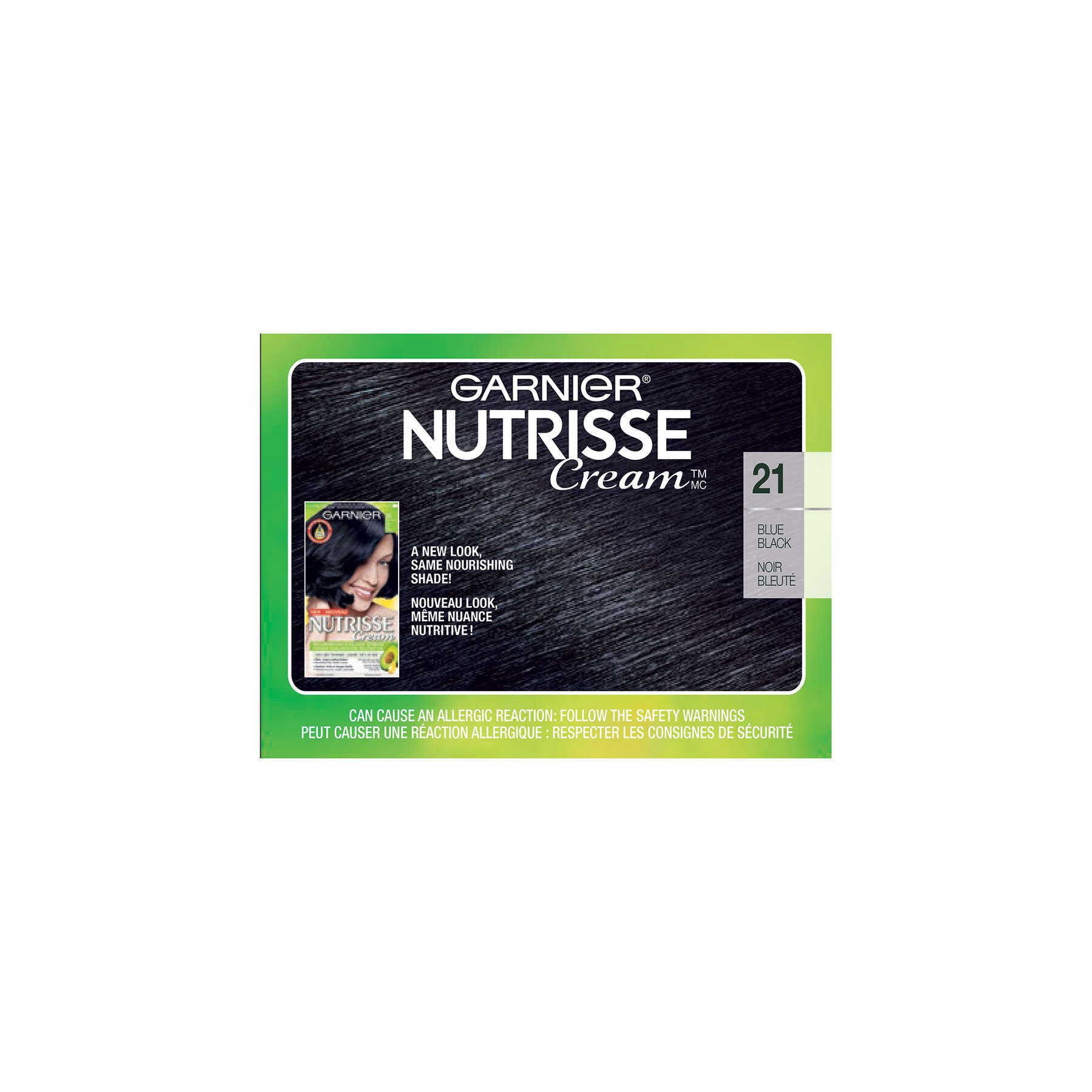 garnier hair dye nutrisse cream 21 blue black 770103447025 top