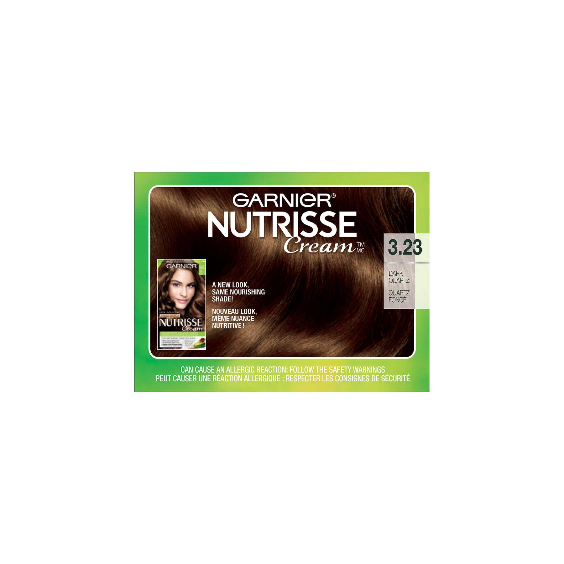 garnier hair dye nutrisse cream 323 dark quartz 0603084469338 top