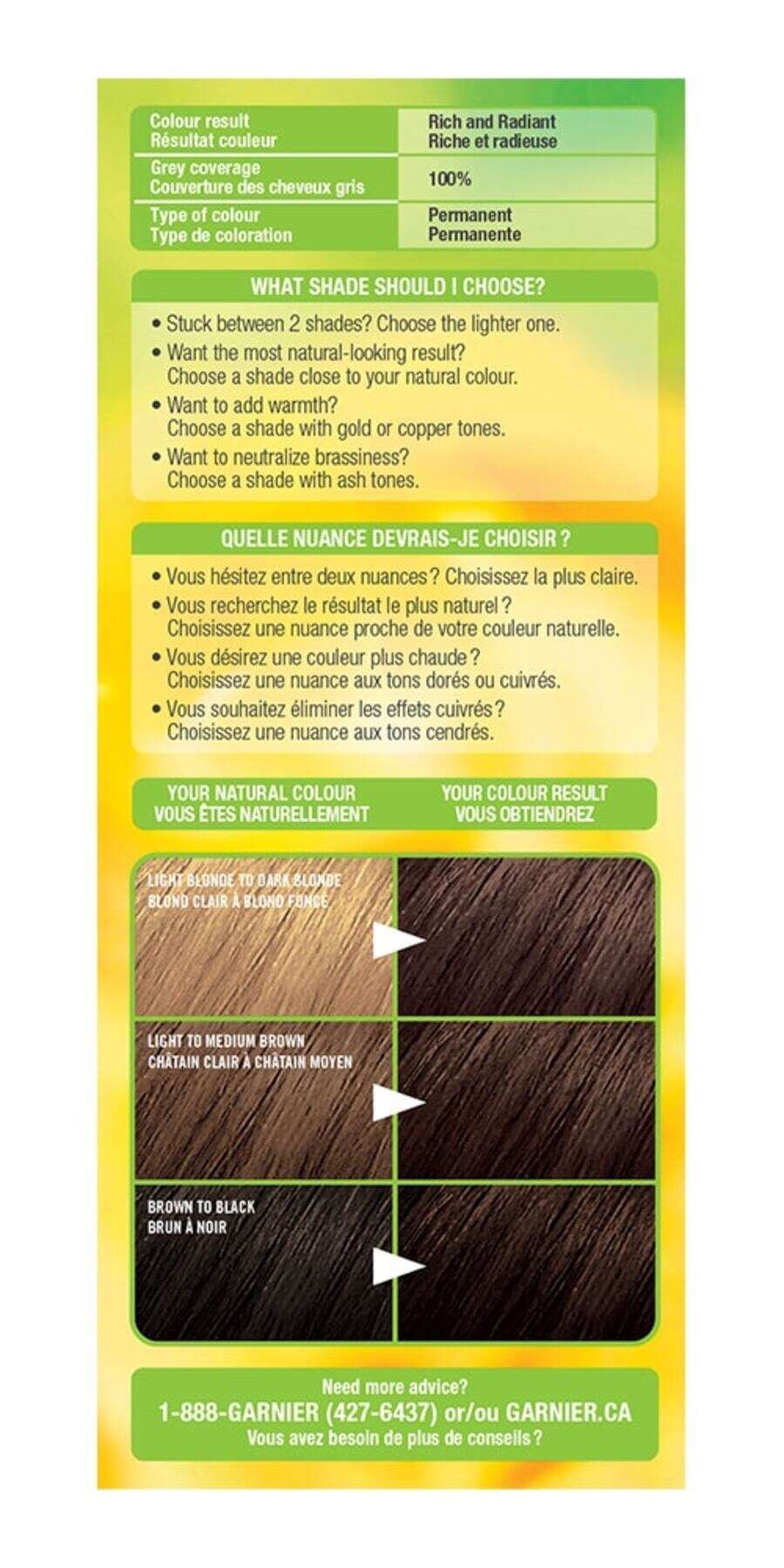 garnier hair dye nutrisse cream 50 medium natural brown 0770103447087 extra2